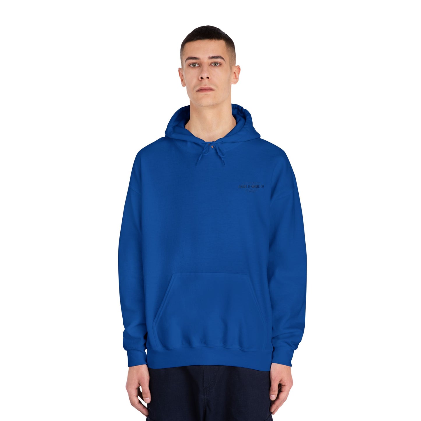 Saved by Grace Hoodie - Minimal Christian Cross Sweatshirt