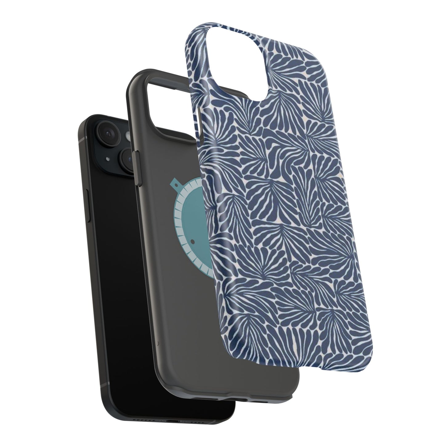 Ocean Breeze Phone Case — Magnetic Impact-Resistant