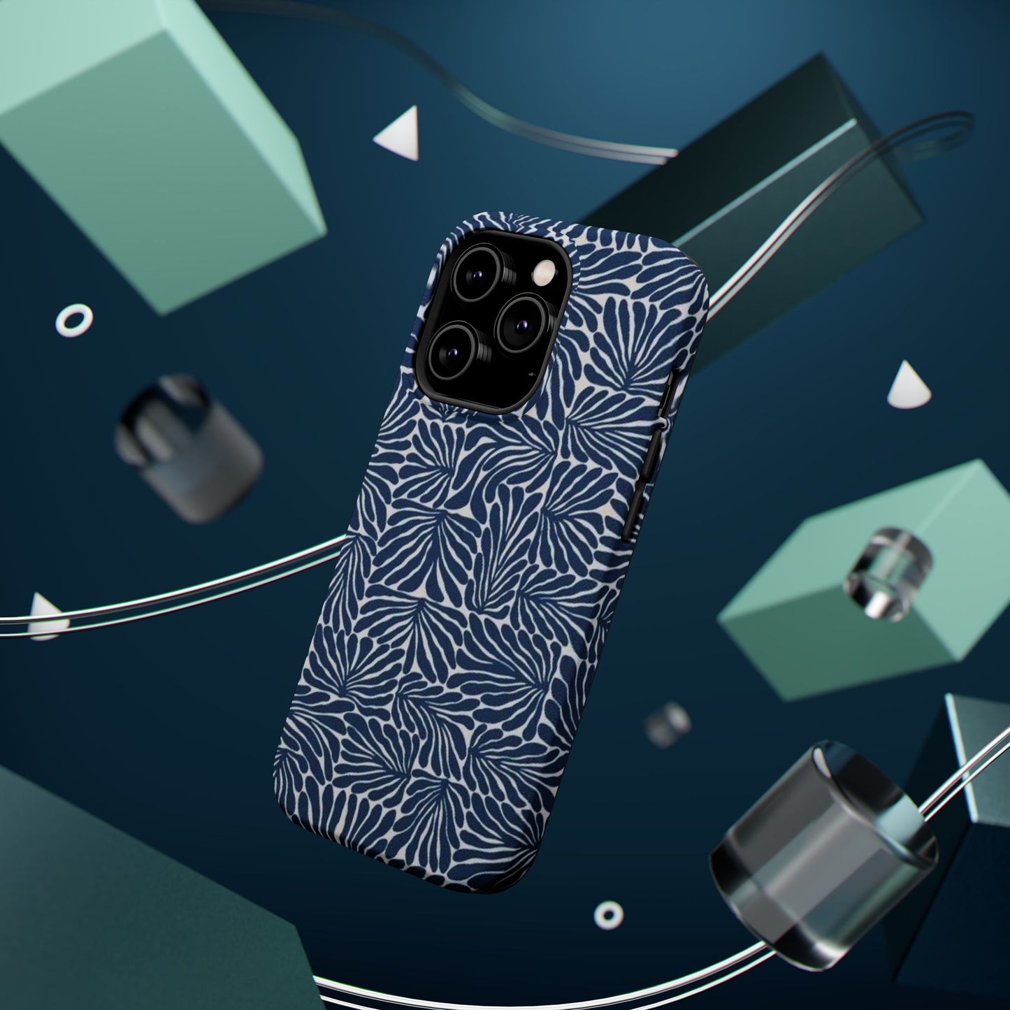 Ocean Breeze Phone Case — Magnetic Impact-Resistant
