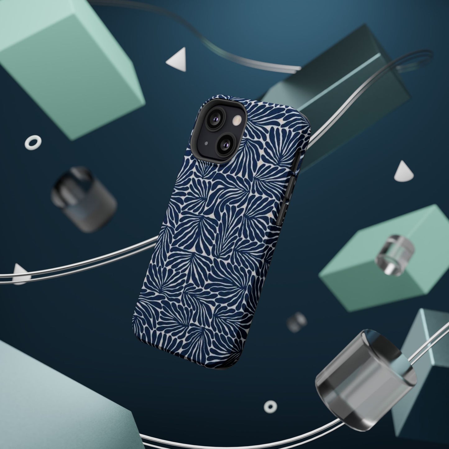 Ocean Breeze Phone Case — Magnetic Impact-Resistant