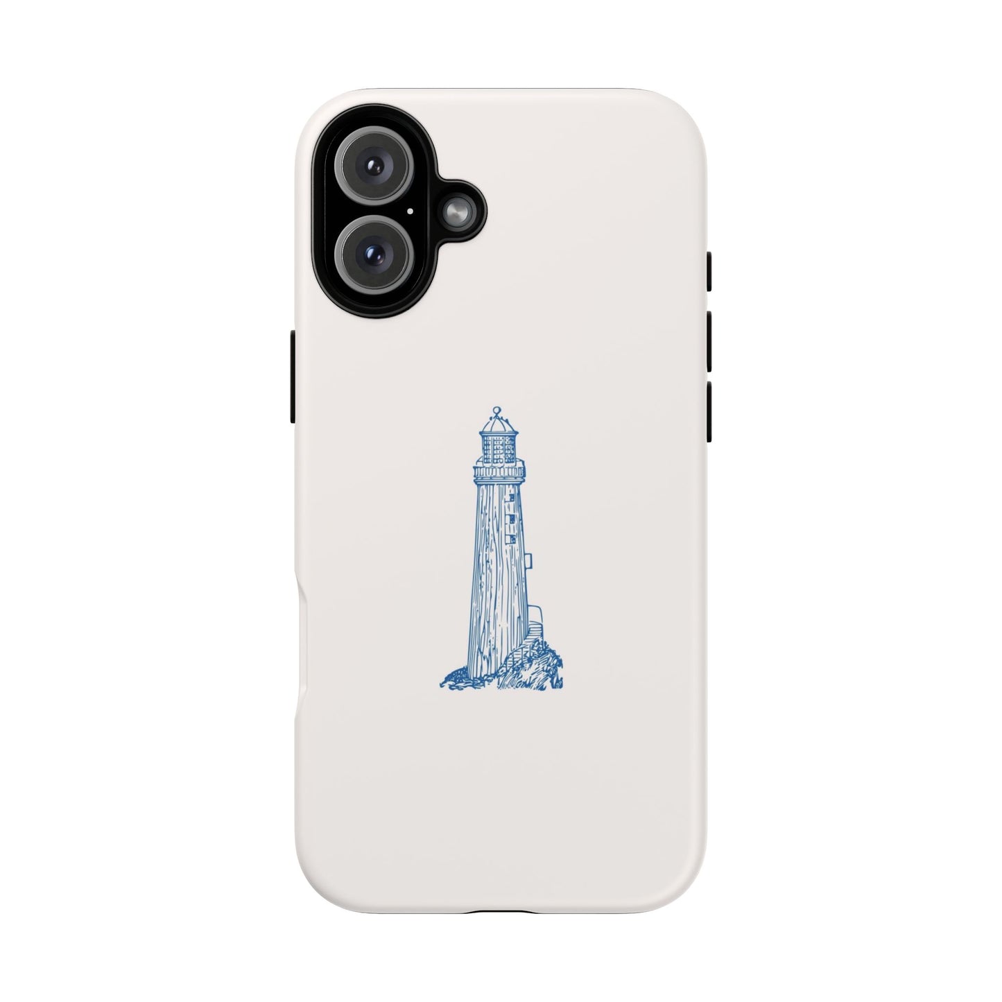 Coastal Lighthouse Phone Case - Tough iPhone & Samsung Cover, Beach Lover Gift, Nautical Decor, Unique Case for Ocean Enthusiasts