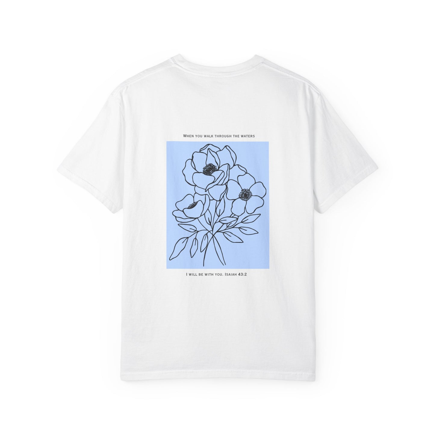 Isaiah 43:2 "I Will Be With You" Vintage T‑Shirt