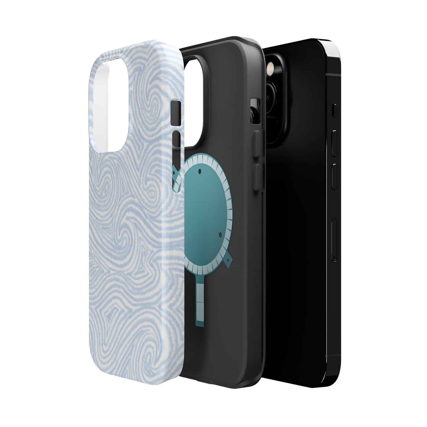 Ocean Water Pattern Phone Case | Magnetic Impact-Resistant Case
