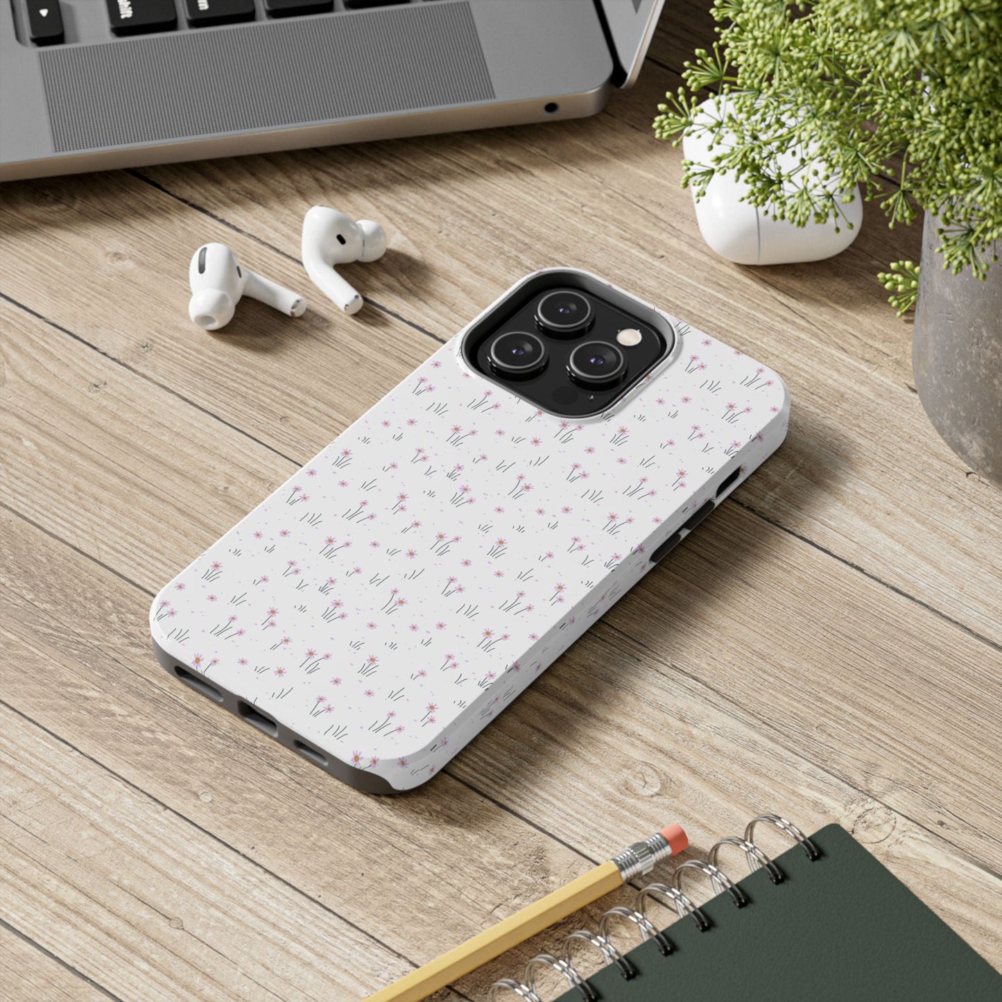 Floral Tough Phone Cases - Durable, Stylish, and Perfect for Gifts, Protection, Nature Lovers, Everyday Use, Mother's Day