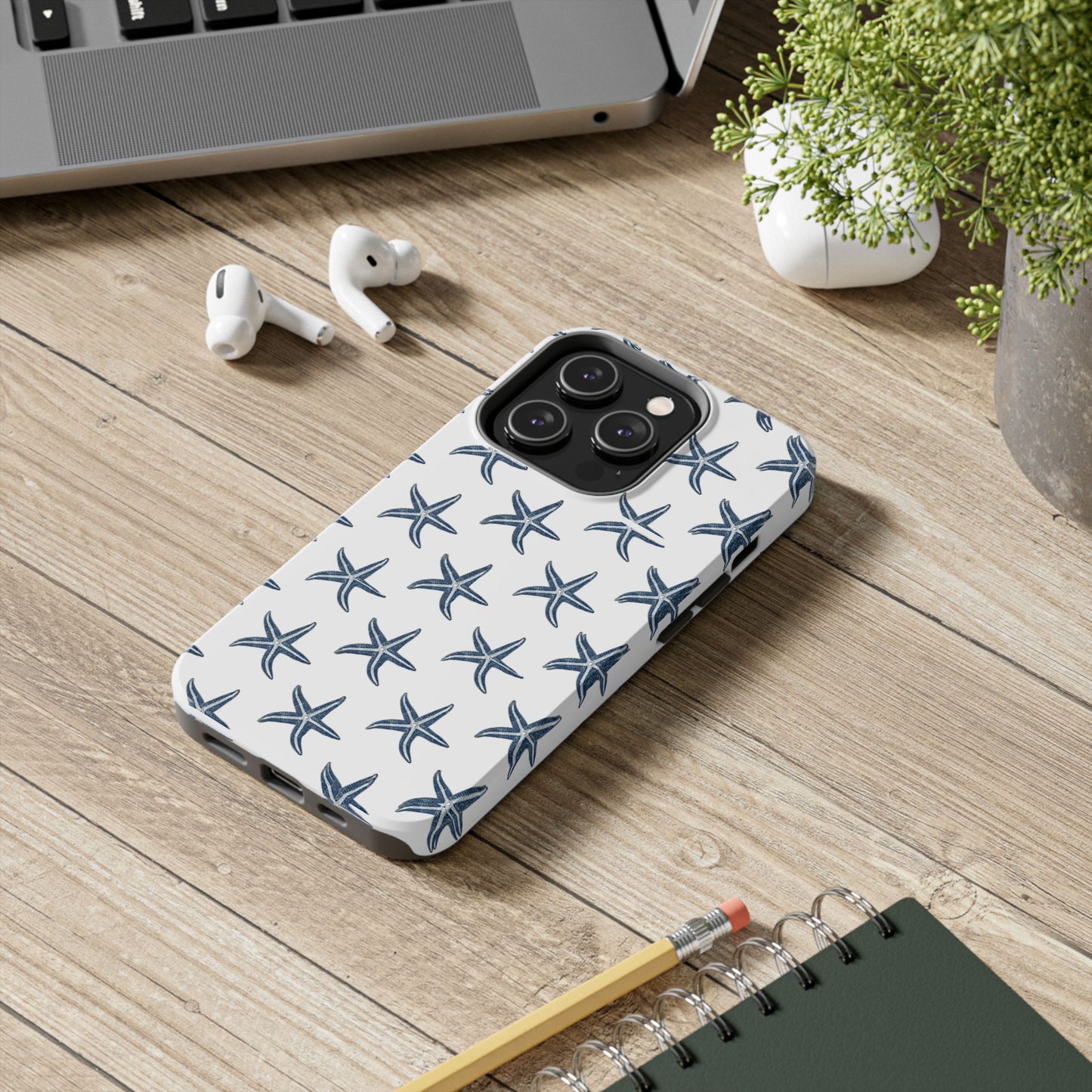 Seastar Tough Phone Case, Protective Phone Cover, Stylish Phone Case, Ocean Themed Phone Case, Cute Phone Case