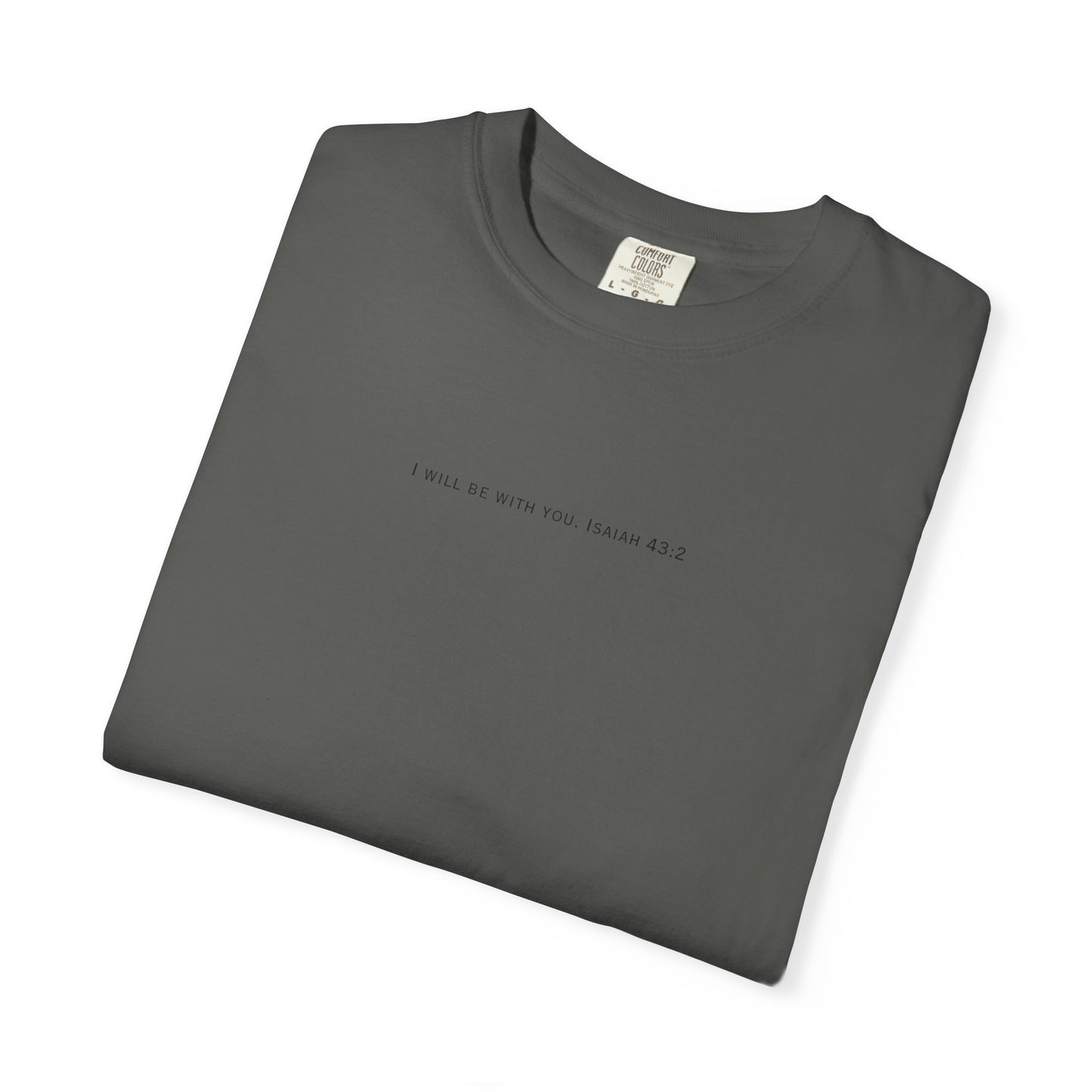 Isaiah 43:2 "I Will Be With You" Vintage T‑Shirt