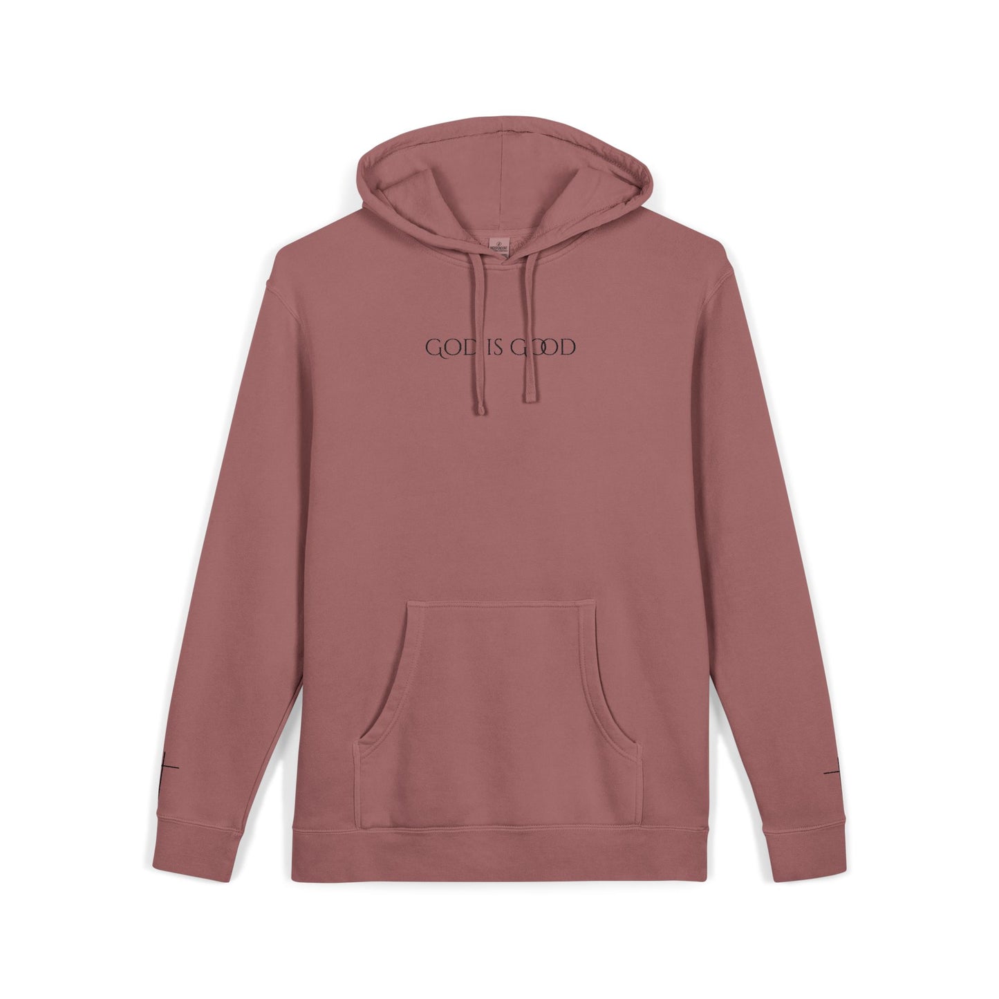 God Is Good embroidered hoodie | Faith Scripture Hoodie