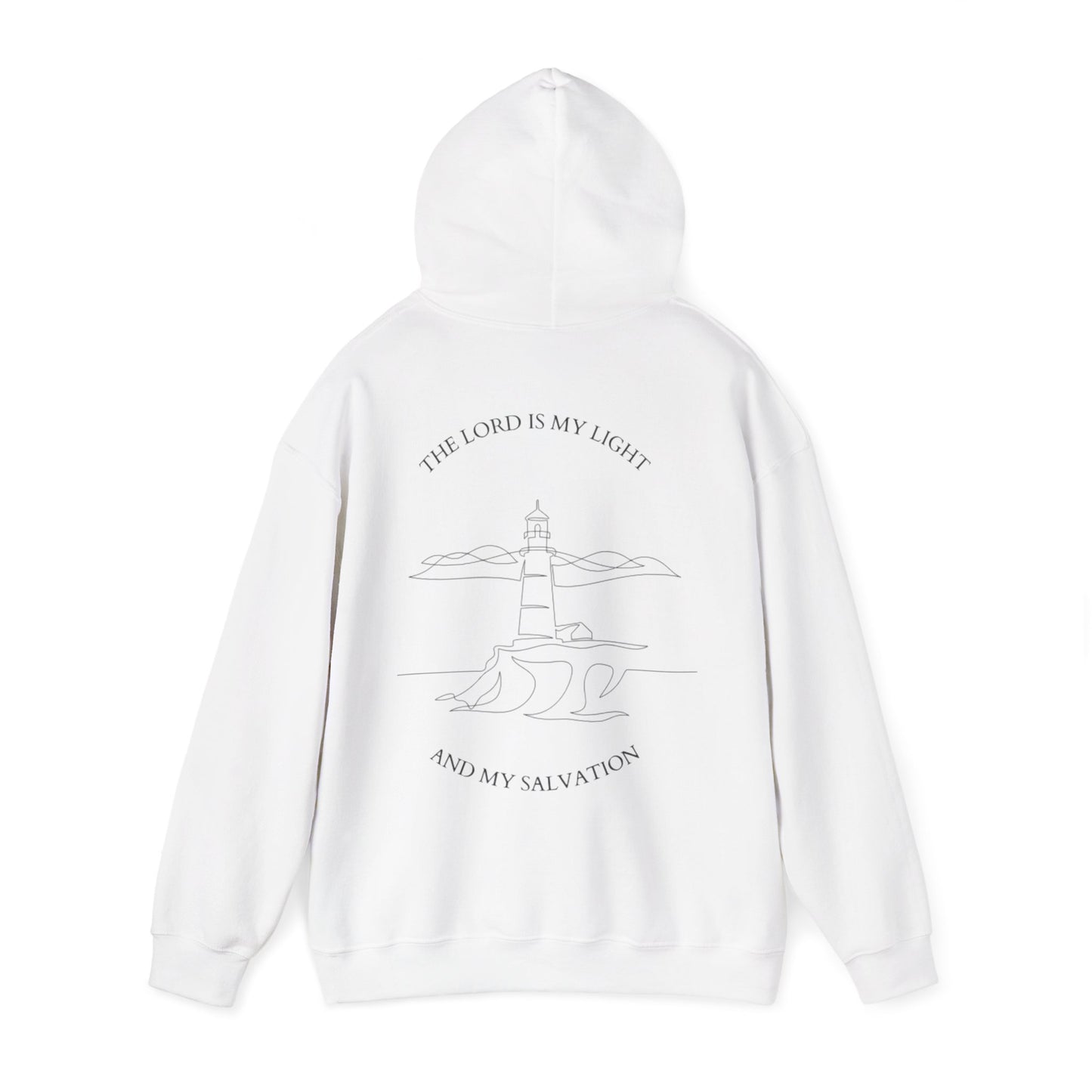 Lighthouse Hoodie - Cozy Sweatshirt for Ocean Lovers, Inspirational Gift for Birthdays, Weddings, Beach Days, or Relaxation