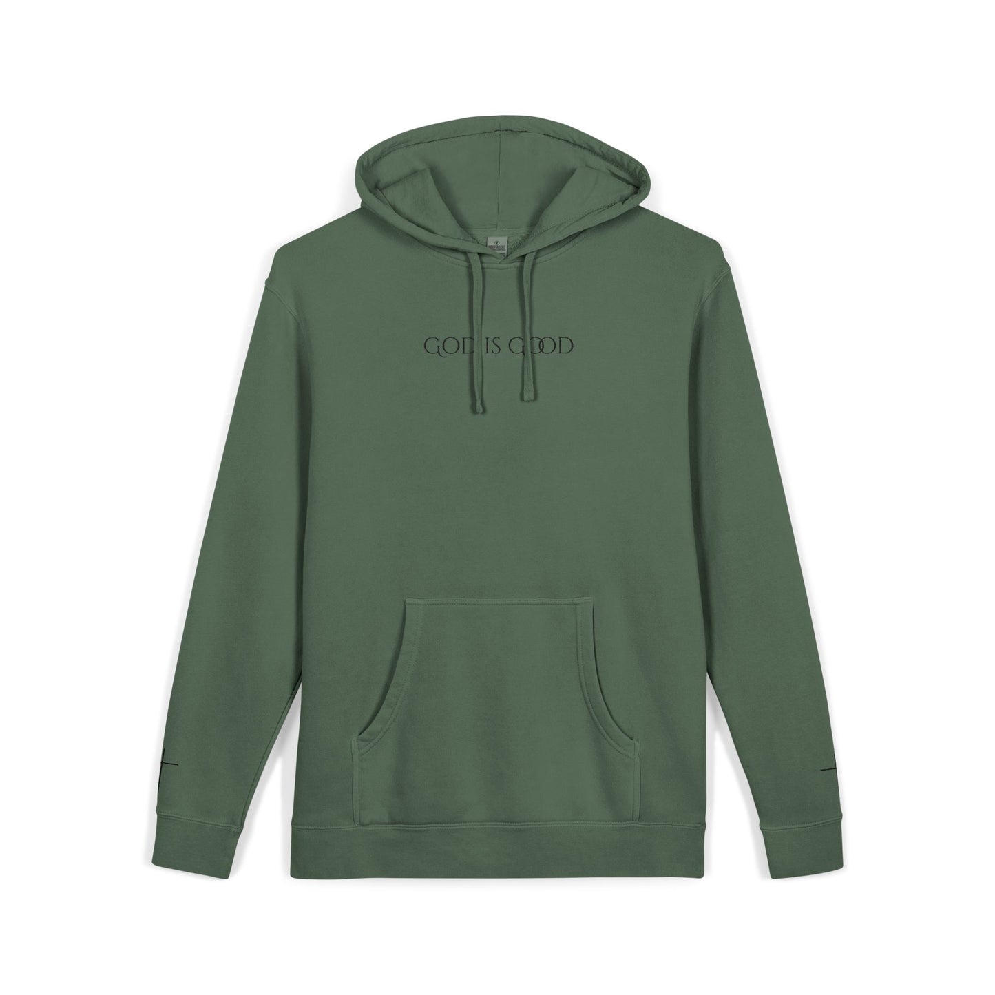 God Is Good embroidered hoodie | Faith Scripture Hoodie