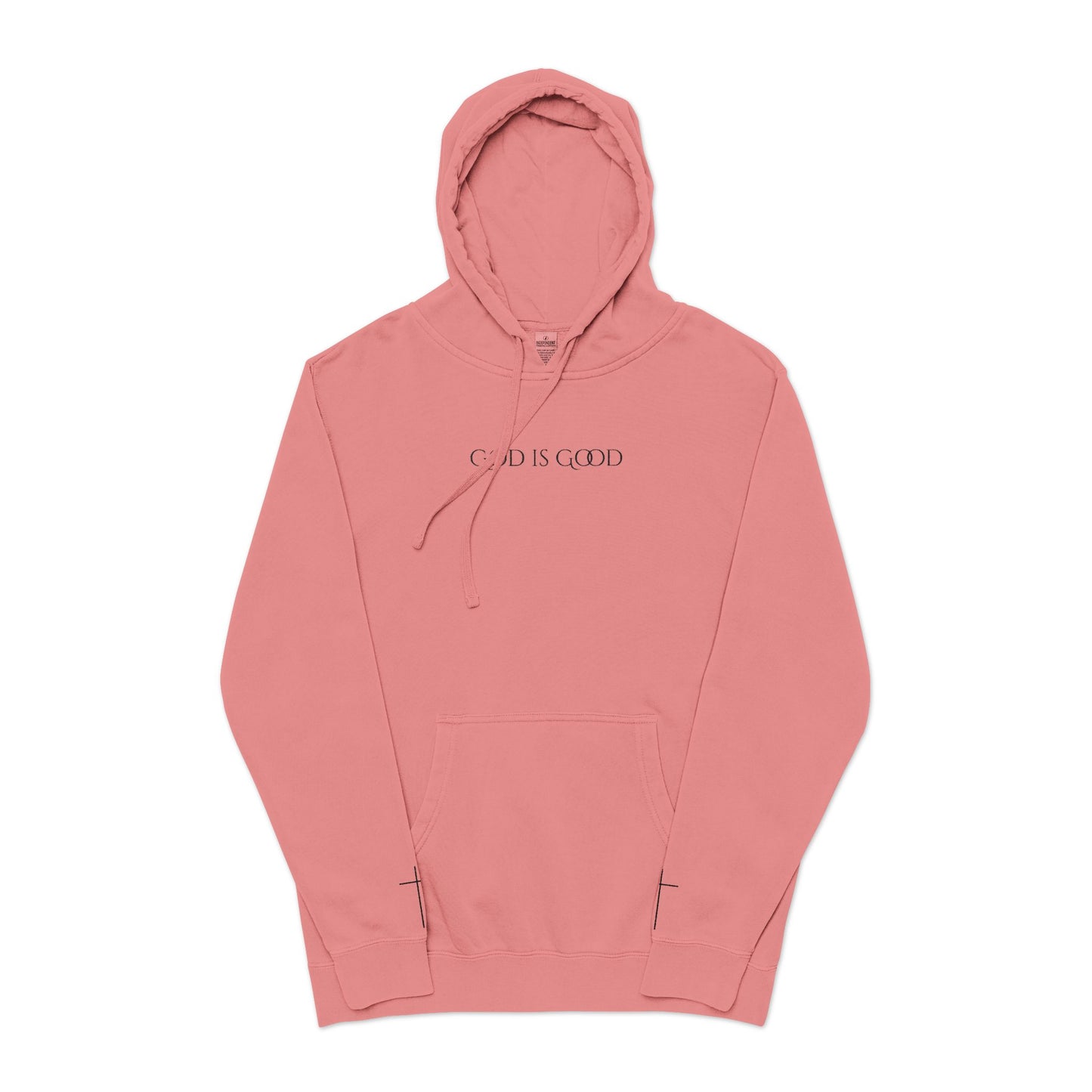 God Is Good embroidered hoodie | Faith Scripture Hoodie