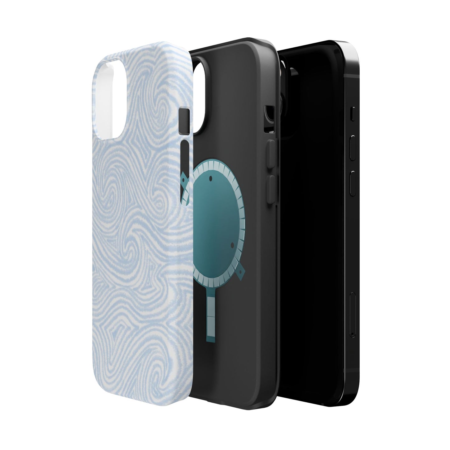 Ocean Water Pattern Phone Case | Magnetic Impact-Resistant Case