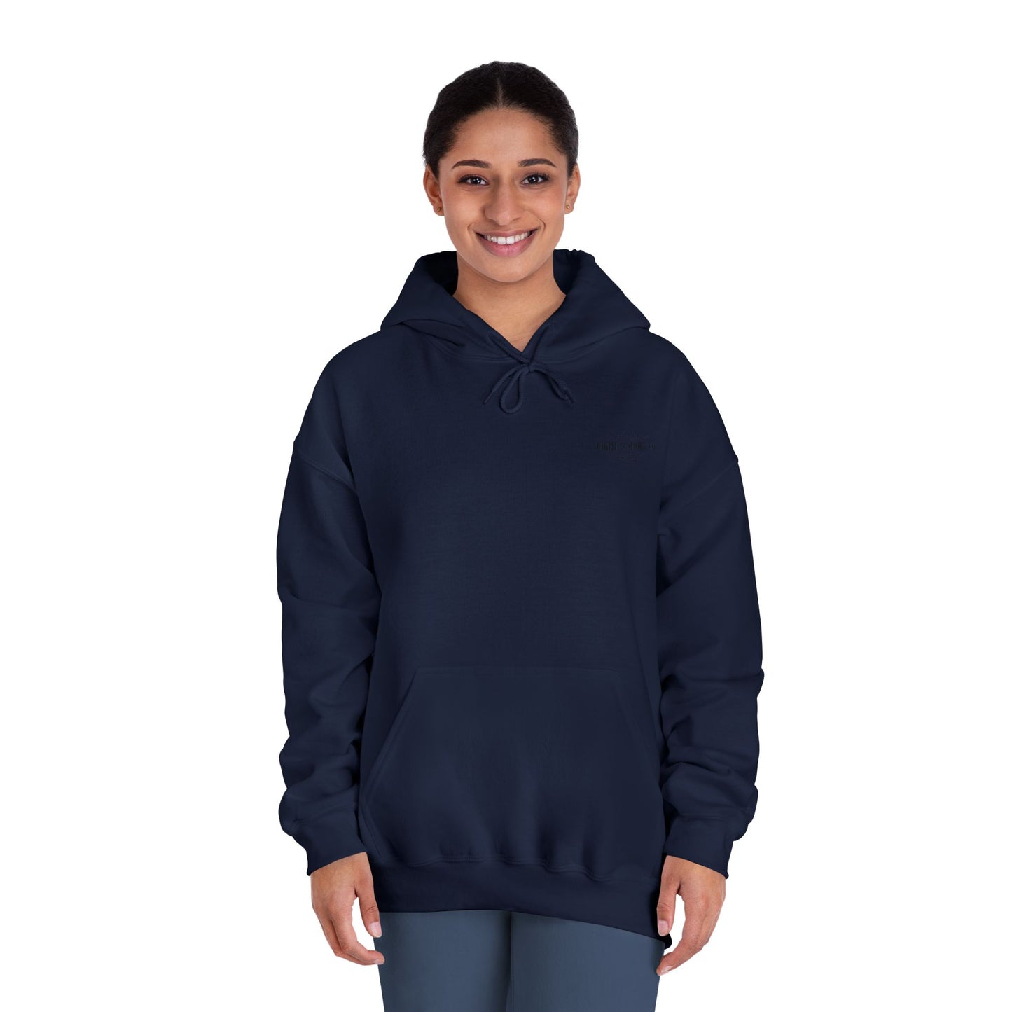 Saved by Grace Hoodie - Minimal Christian Cross Sweatshirt
