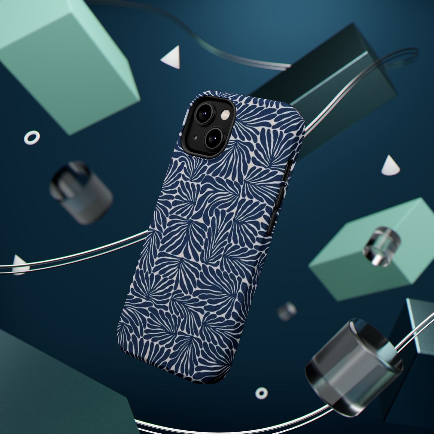 Ocean Breeze Phone Case — Magnetic Impact-Resistant