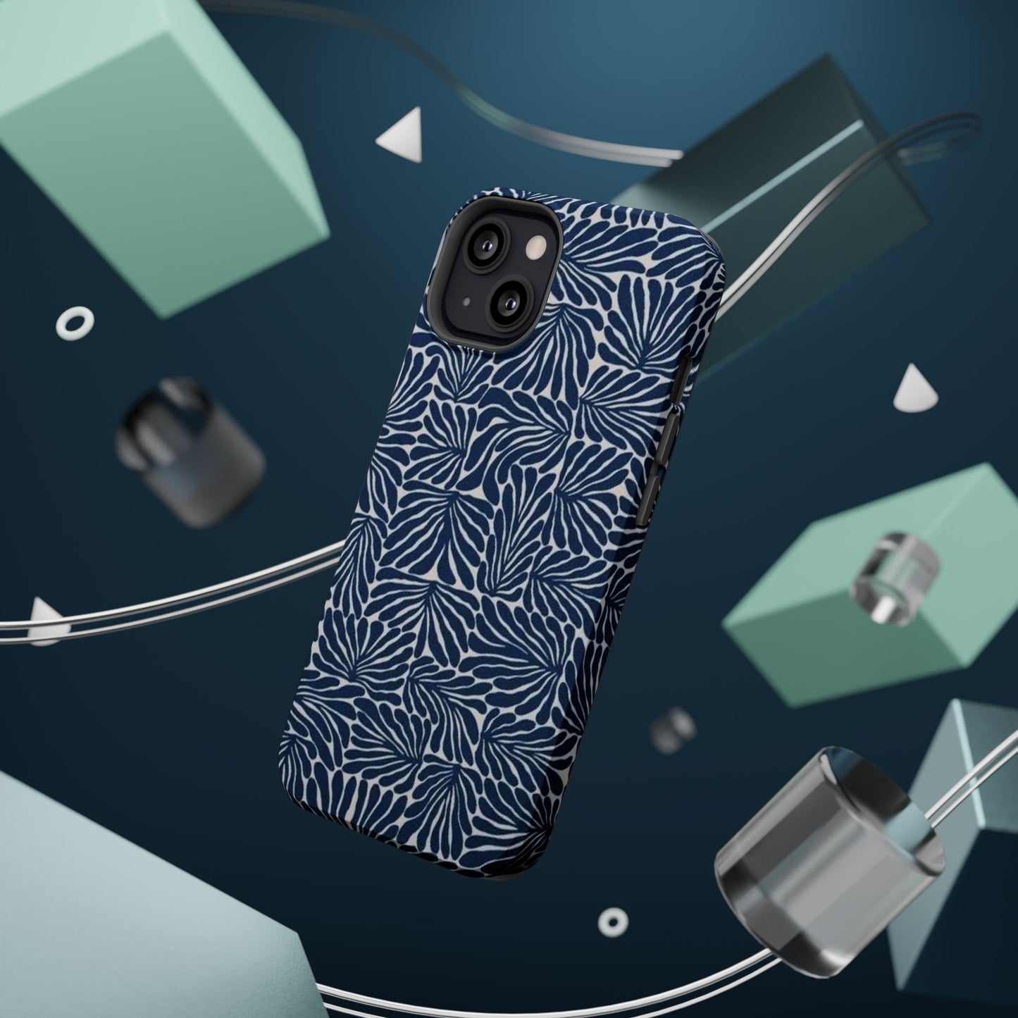 Ocean Breeze Phone Case — Magnetic Impact-Resistant
