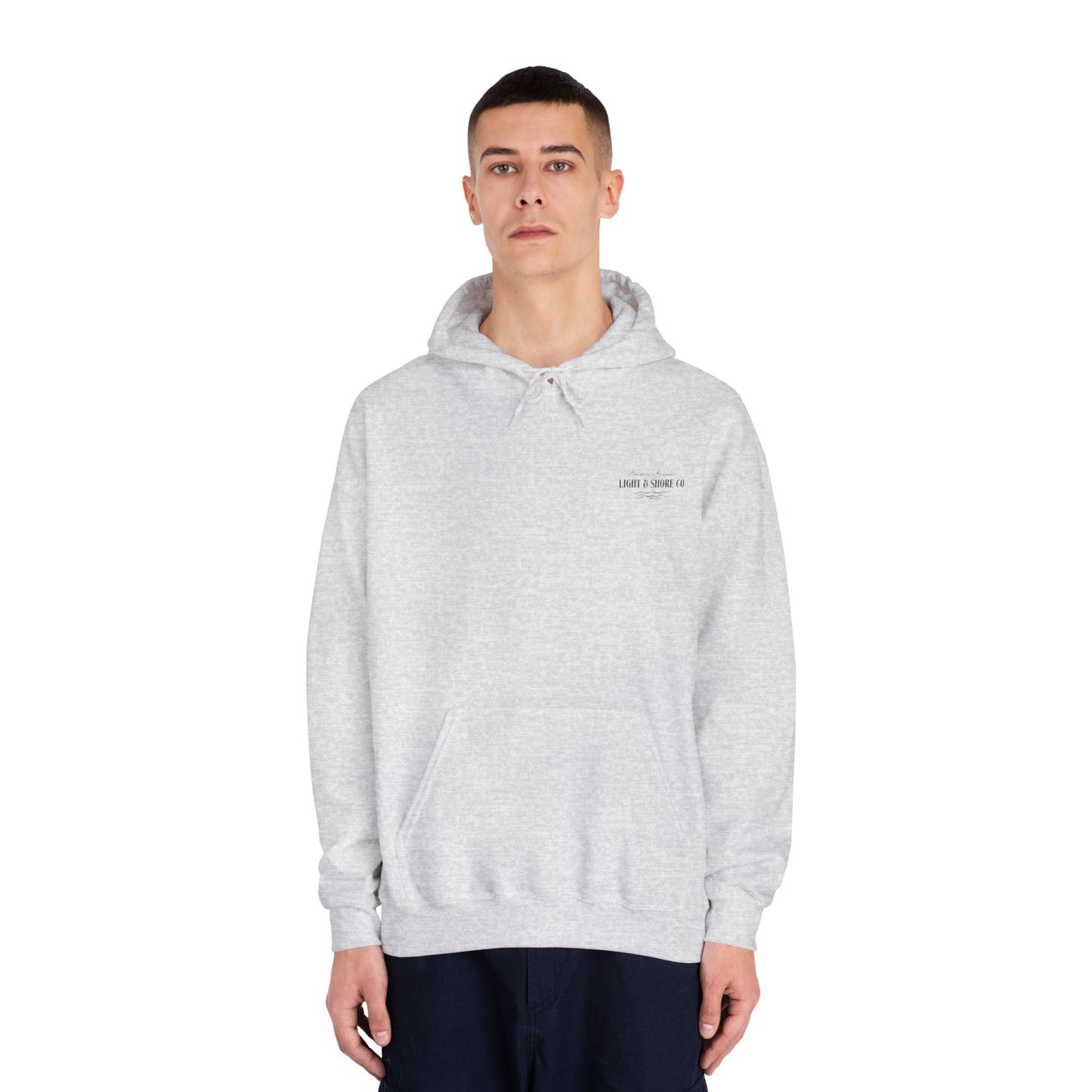 Saved by Grace Hoodie - Minimal Christian Cross Sweatshirt