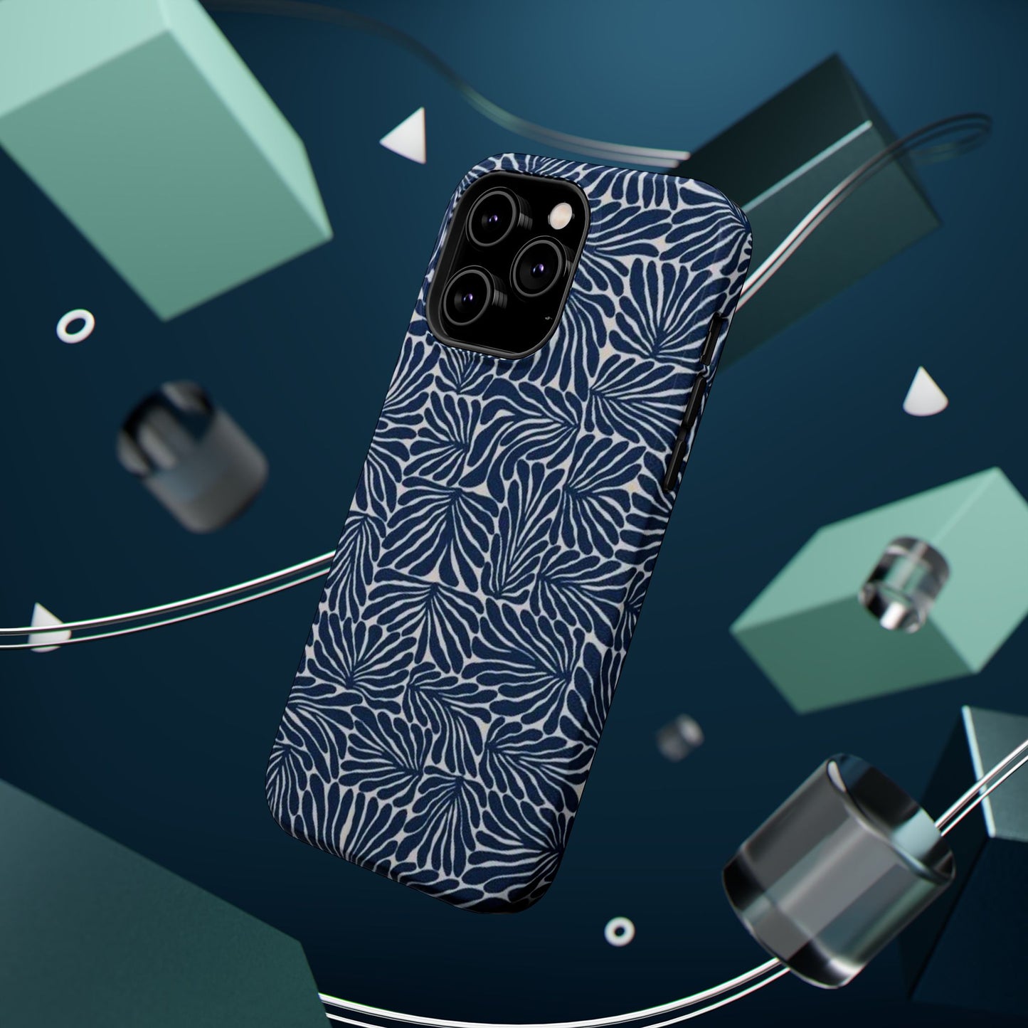 Ocean Breeze Phone Case — Magnetic Impact-Resistant