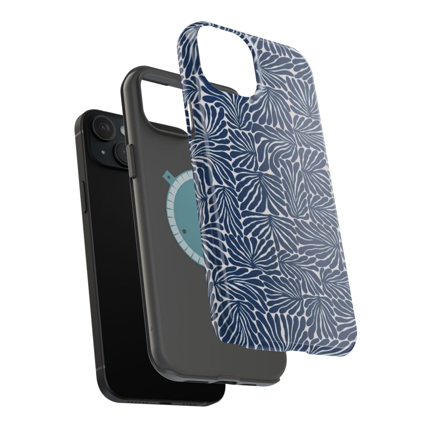 Ocean Breeze Phone Case — Magnetic Impact-Resistant