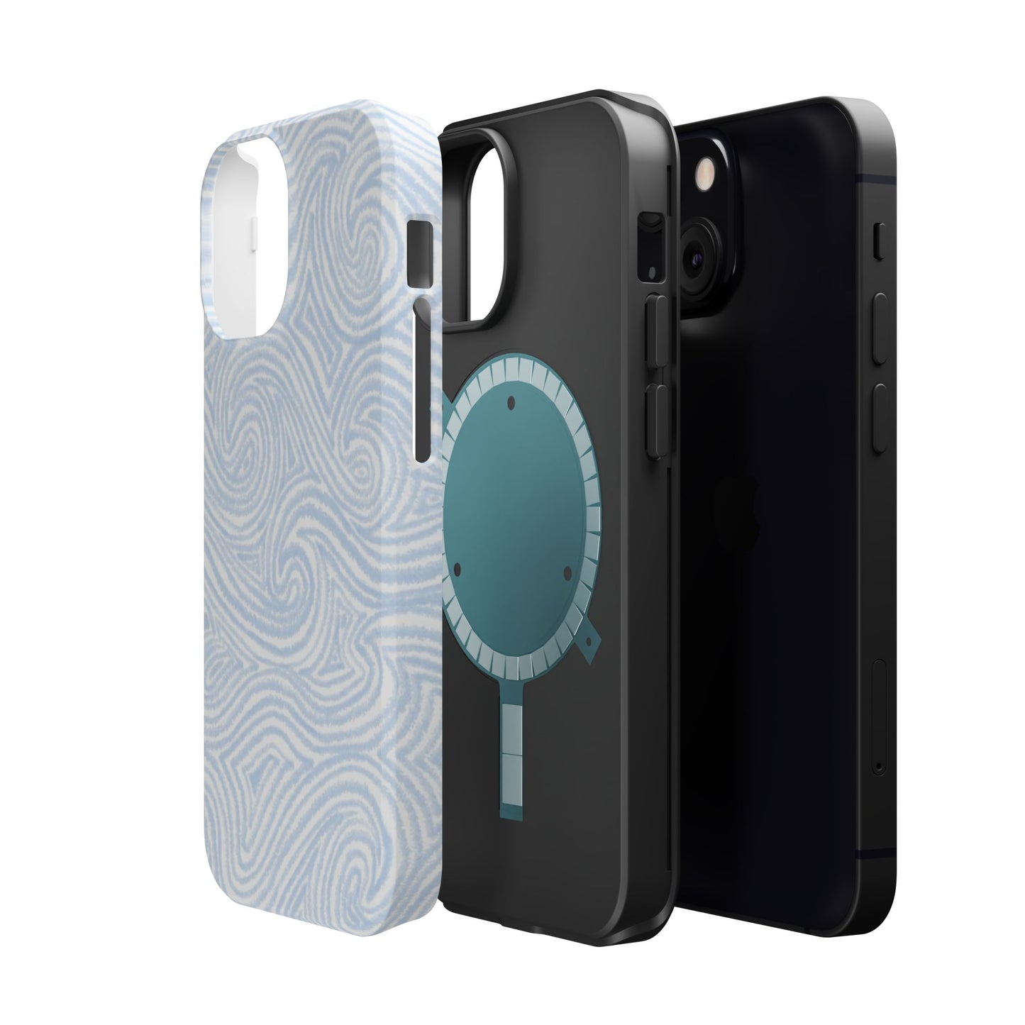 Ocean Water Pattern Phone Case | Magnetic Impact-Resistant Case