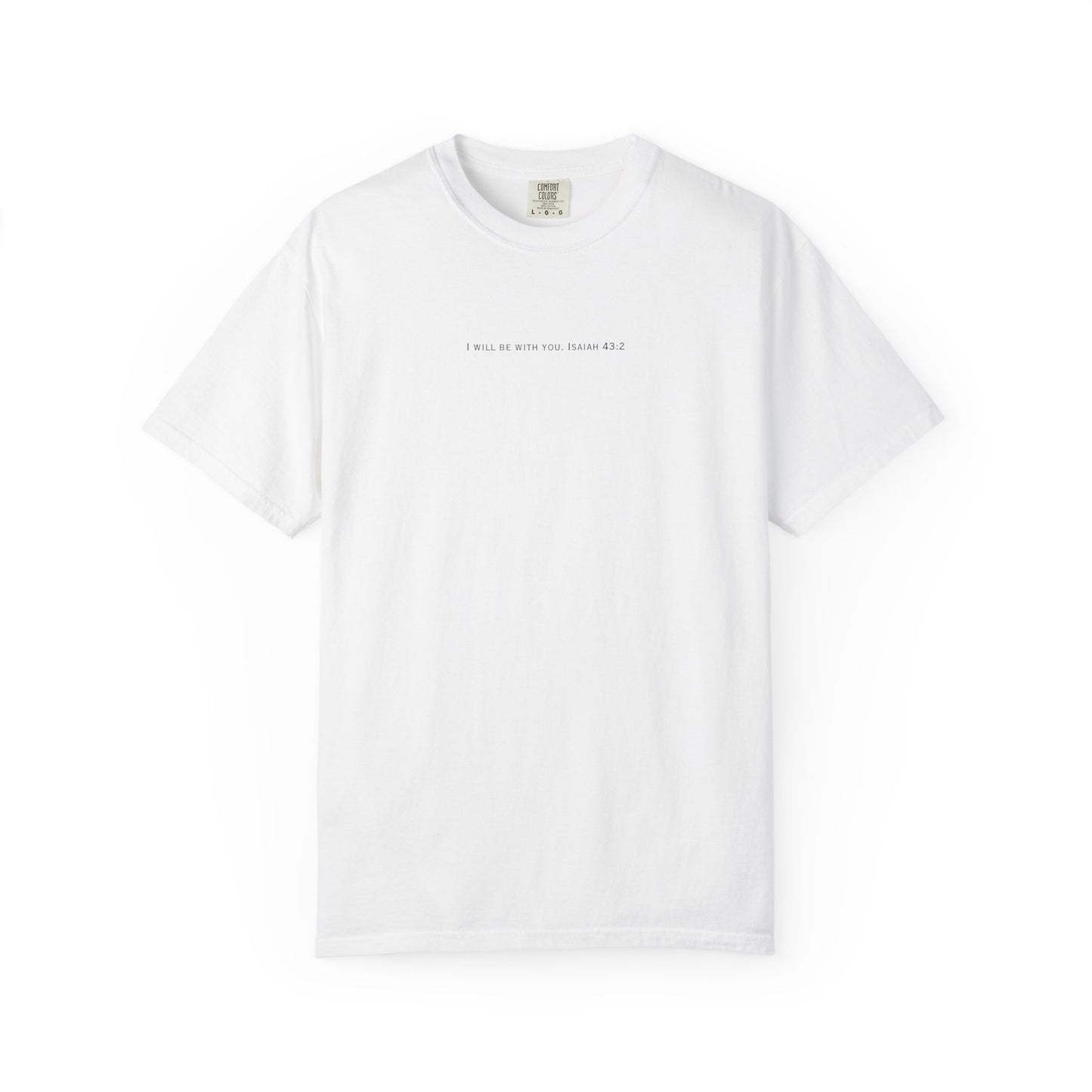 Isaiah 43:2 "I Will Be With You" Vintage T‑Shirt