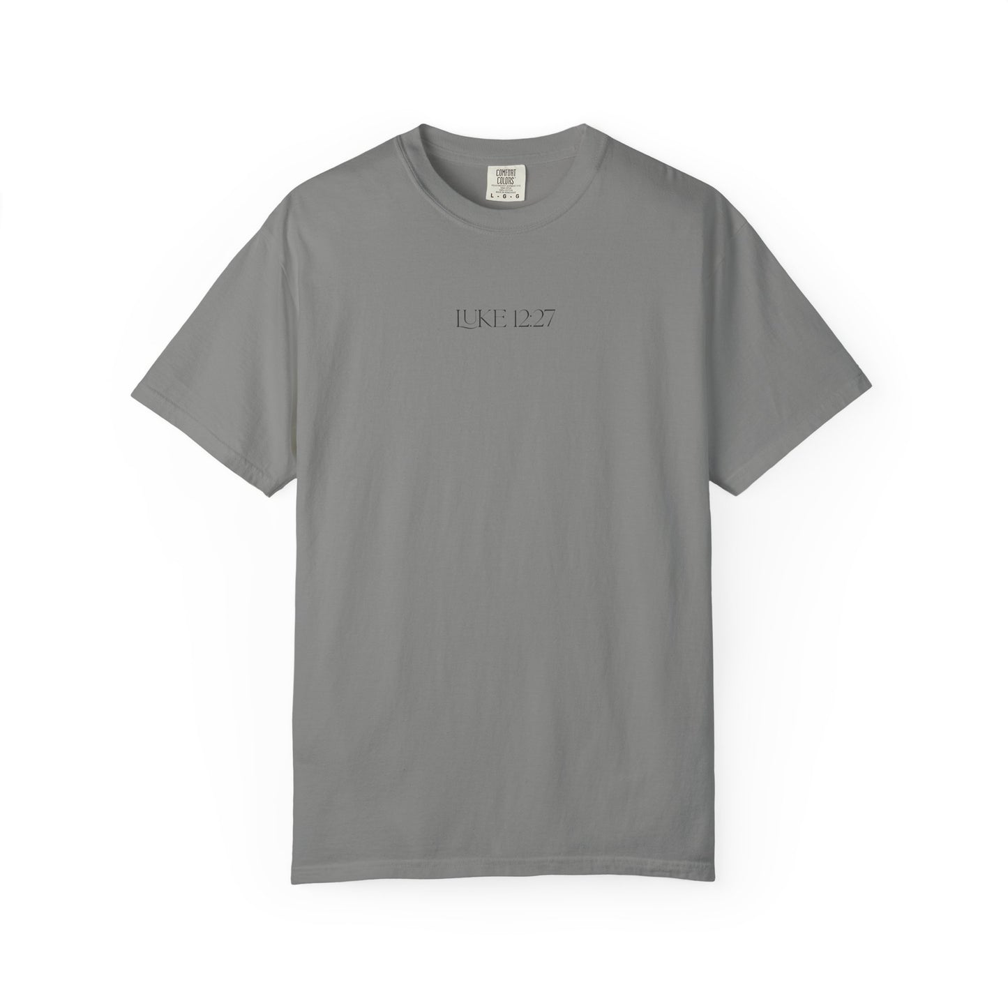 Luke 12:27 Wildflowers T-shirt, Christian Tee, Anxiety Relief, Trendy Unisex Shirt, Inspirational Gift