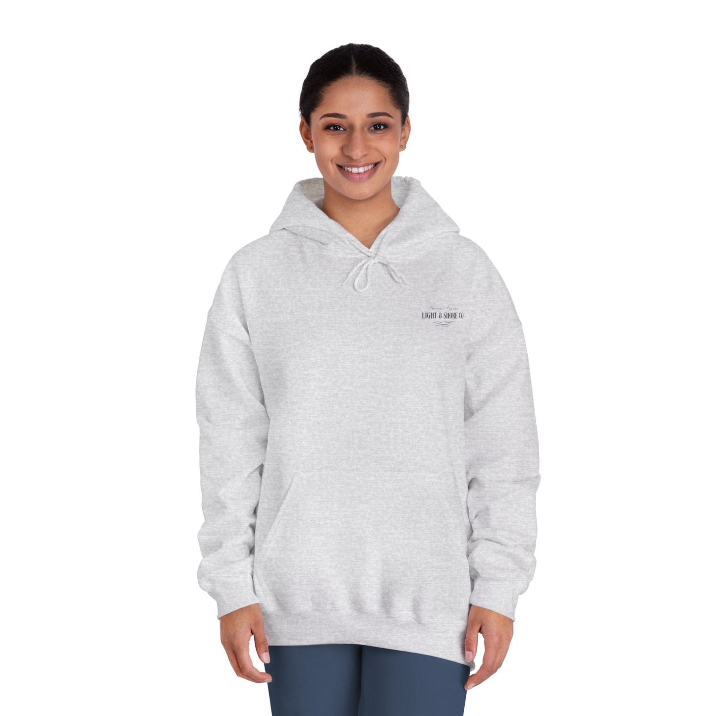 Saved by Grace Hoodie - Minimal Christian Cross Sweatshirt