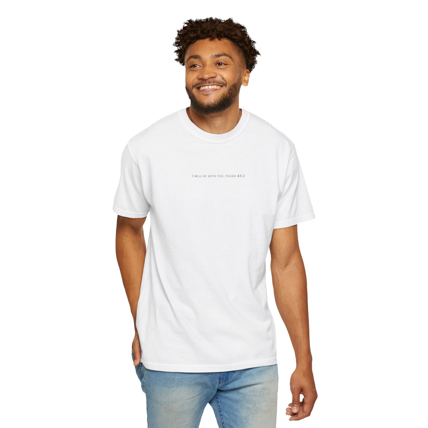 Isaiah 43:2 "I Will Be With You" Vintage T‑Shirt
