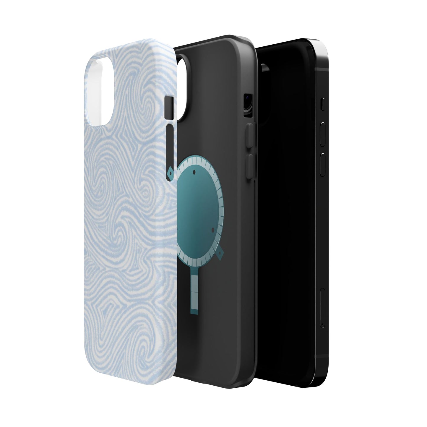 Ocean Water Pattern Phone Case | Magnetic Impact-Resistant Case