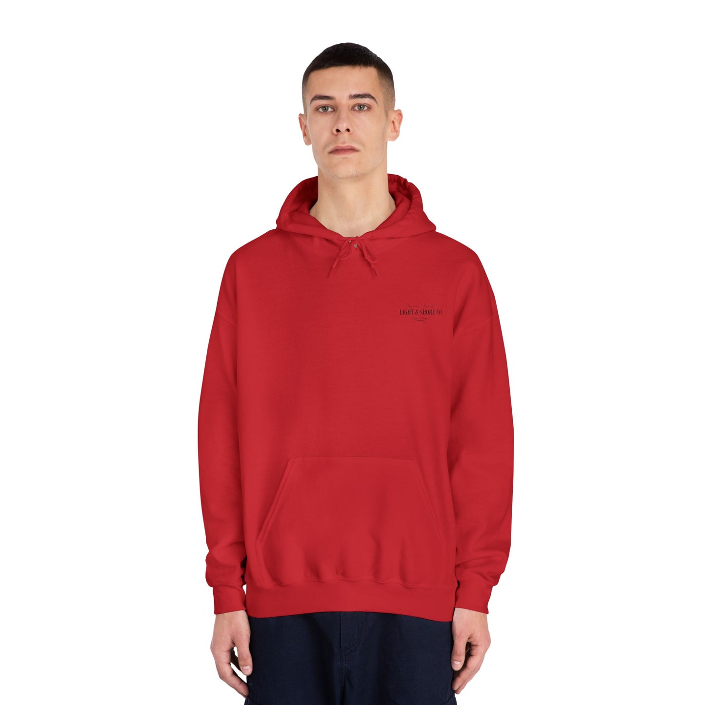 Saved by Grace Hoodie - Minimal Christian Cross Sweatshirt