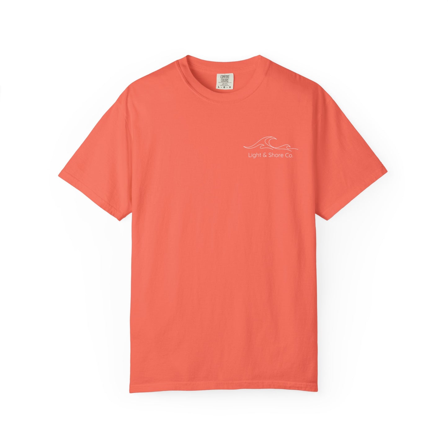 Sunny Skies & Ocean Tides Tee — Beach Vibes Garment-Dyed T-Shirt