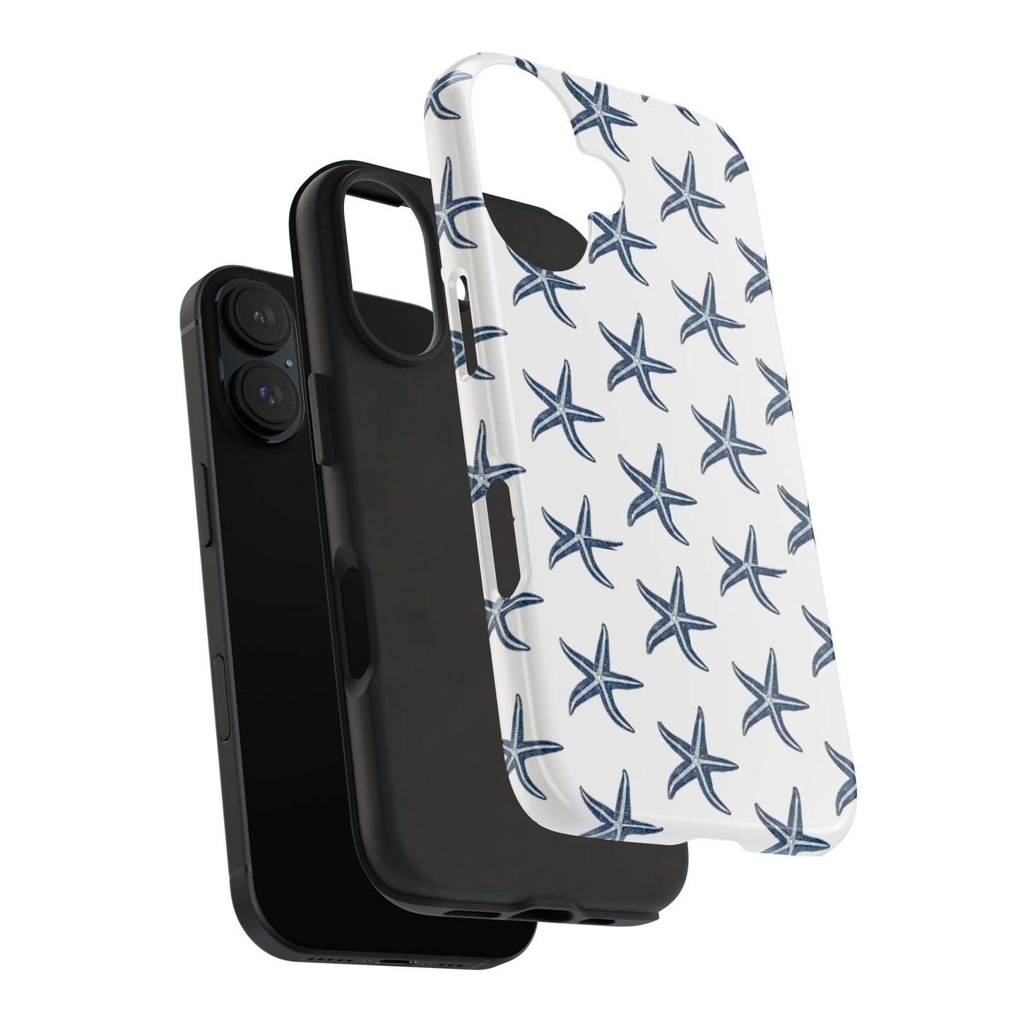 Seastar Tough Phone Case, Protective Phone Cover, Stylish Phone Case, Ocean Themed Phone Case, Cute Phone Case