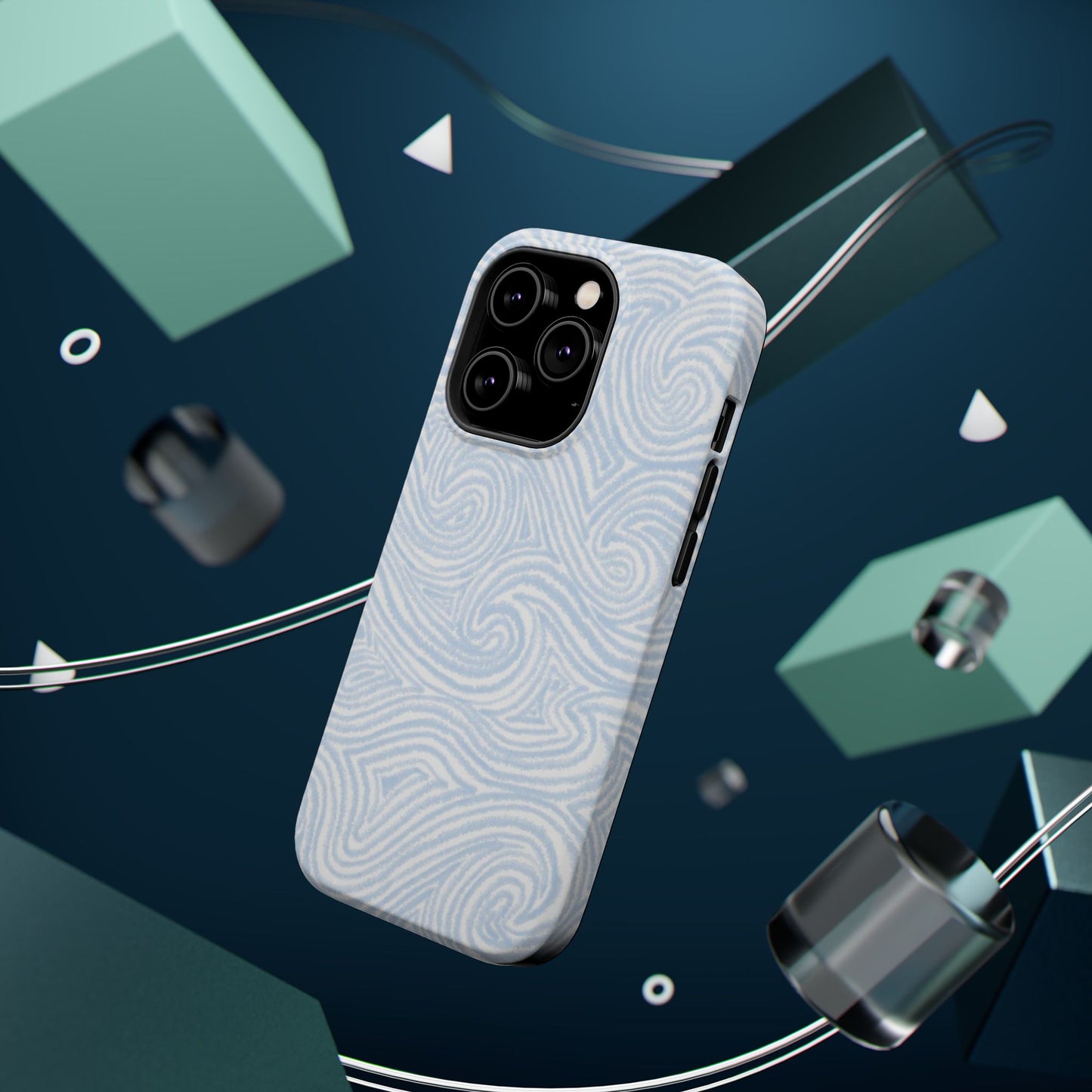 Ocean Water Pattern Phone Case | Magnetic Impact-Resistant Case