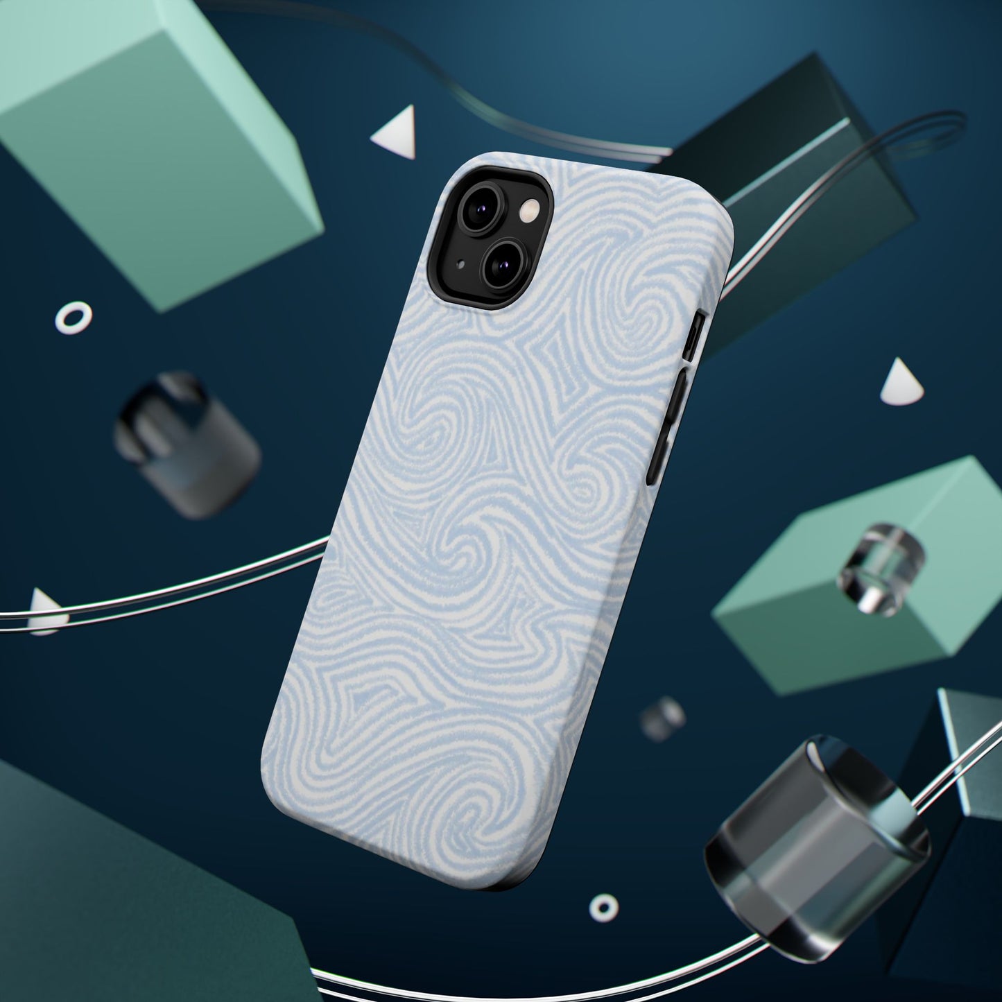 Ocean Water Pattern Phone Case | Magnetic Impact-Resistant Case