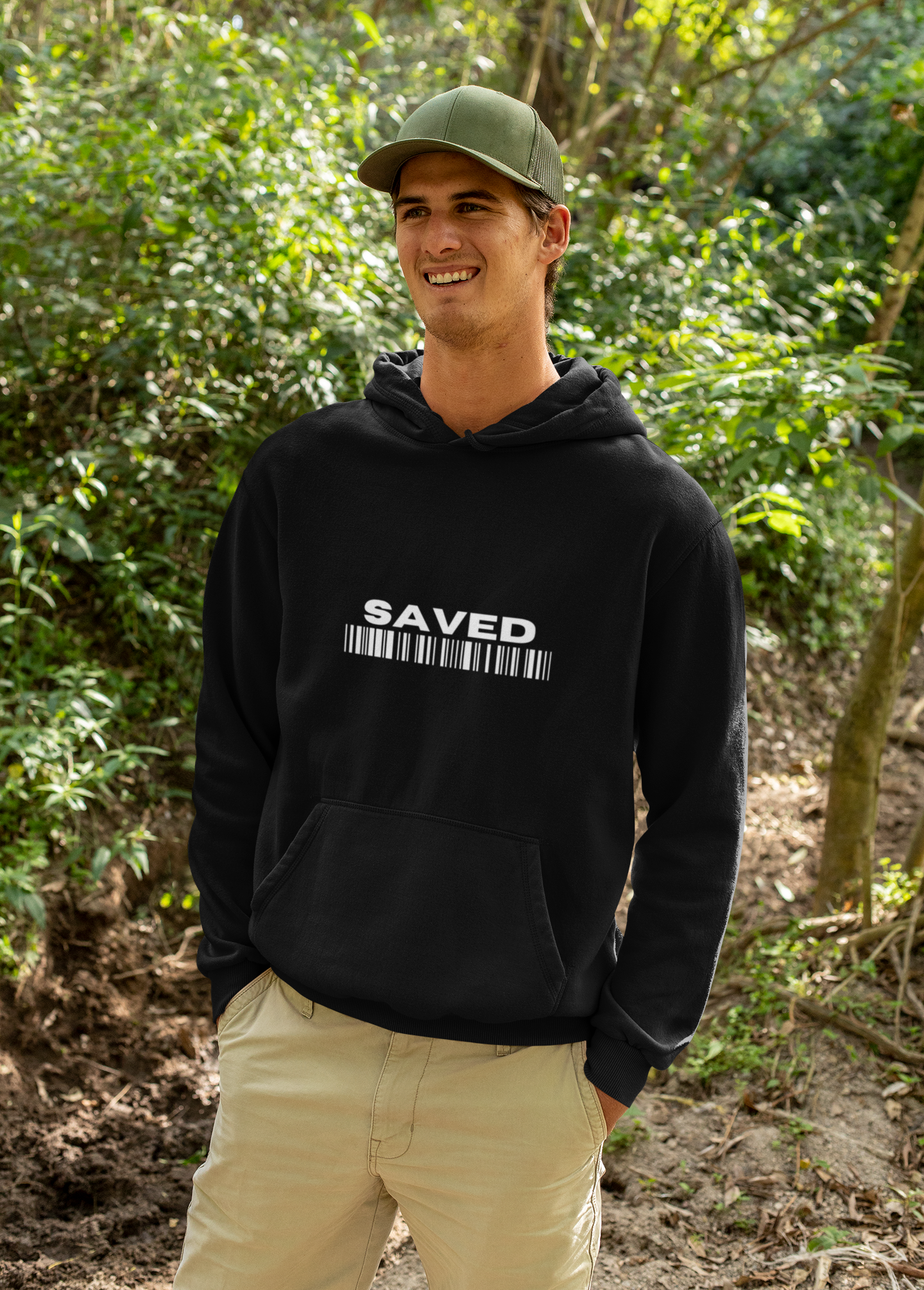 Saved by Grace Through Faith Hoodie — Christian Pullover