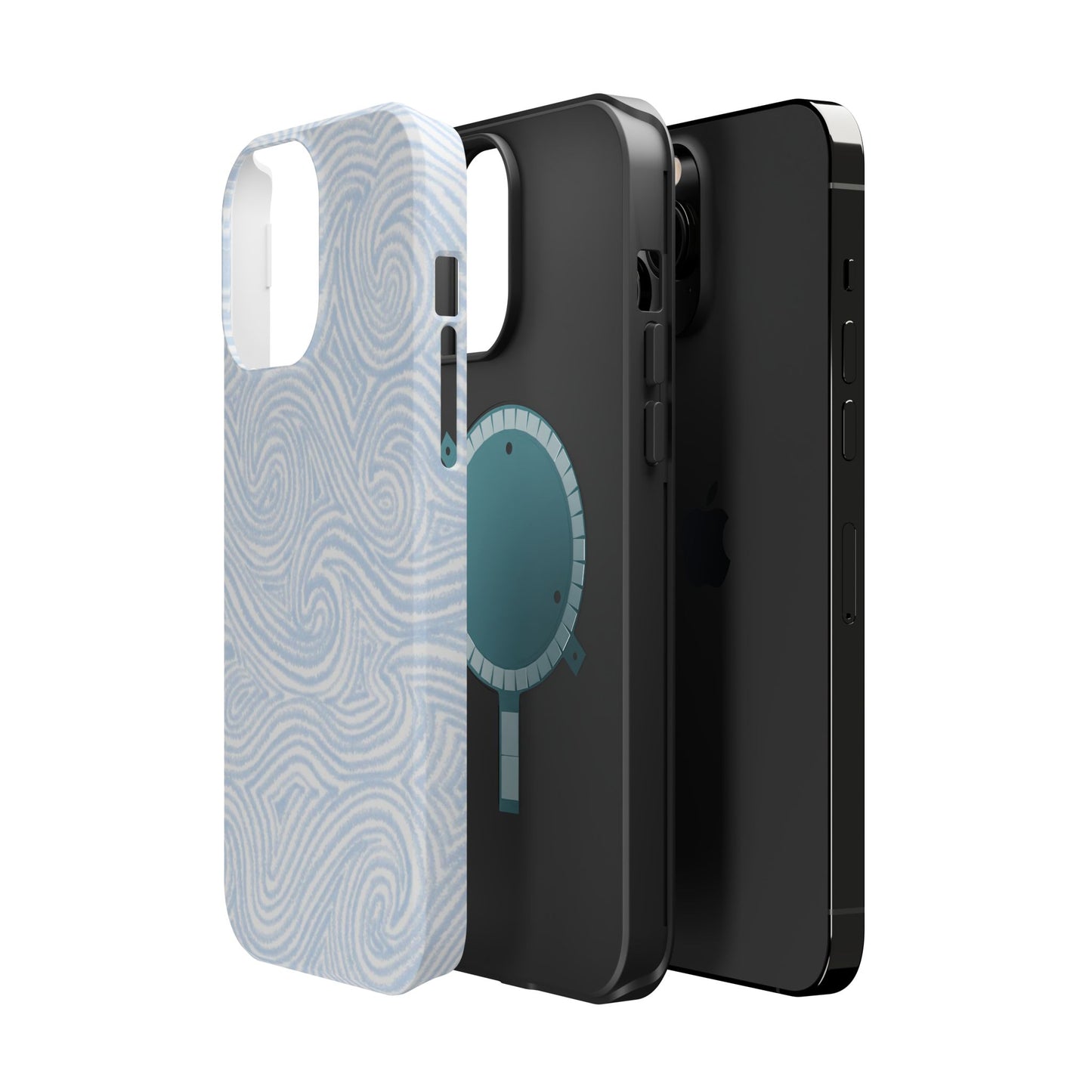 Ocean Water Pattern Phone Case | Magnetic Impact-Resistant Case