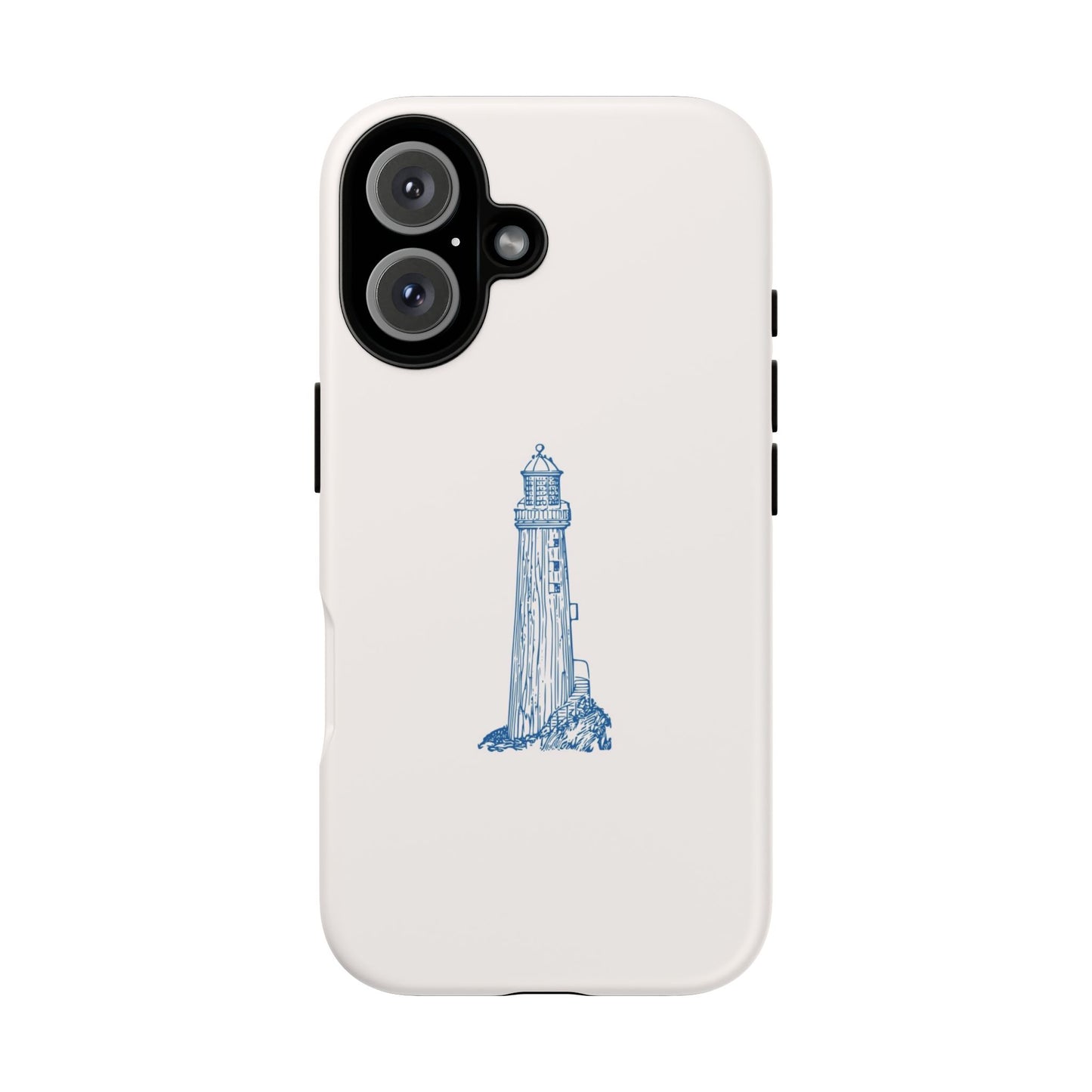 Coastal Lighthouse Phone Case - Tough iPhone & Samsung Cover, Beach Lover Gift, Nautical Decor, Unique Case for Ocean Enthusiasts