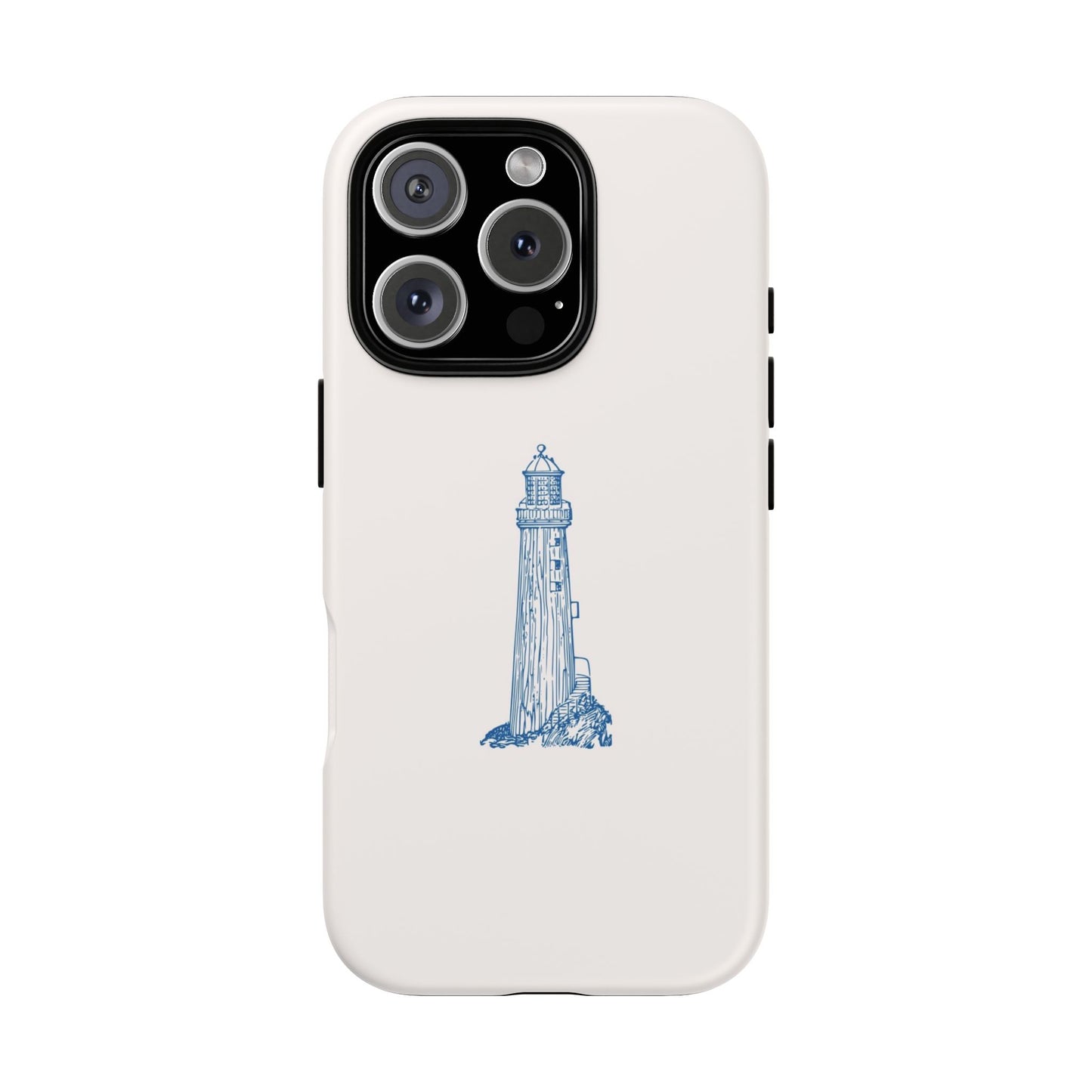Coastal Lighthouse Phone Case - Tough iPhone & Samsung Cover, Beach Lover Gift, Nautical Decor, Unique Case for Ocean Enthusiasts