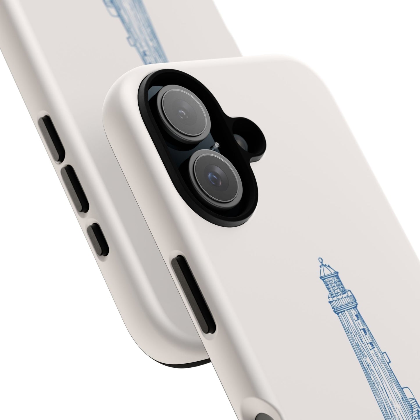 Coastal Lighthouse Phone Case - Tough iPhone & Samsung Cover, Beach Lover Gift, Nautical Decor, Unique Case for Ocean Enthusiasts