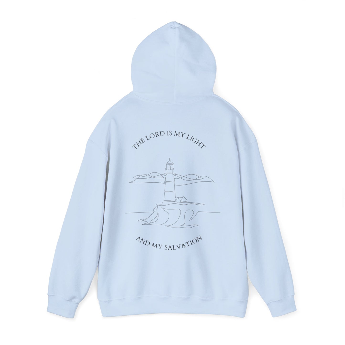 Lighthouse Hoodie - Cozy Sweatshirt for Ocean Lovers, Inspirational Gift for Birthdays, Weddings, Beach Days, or Relaxation