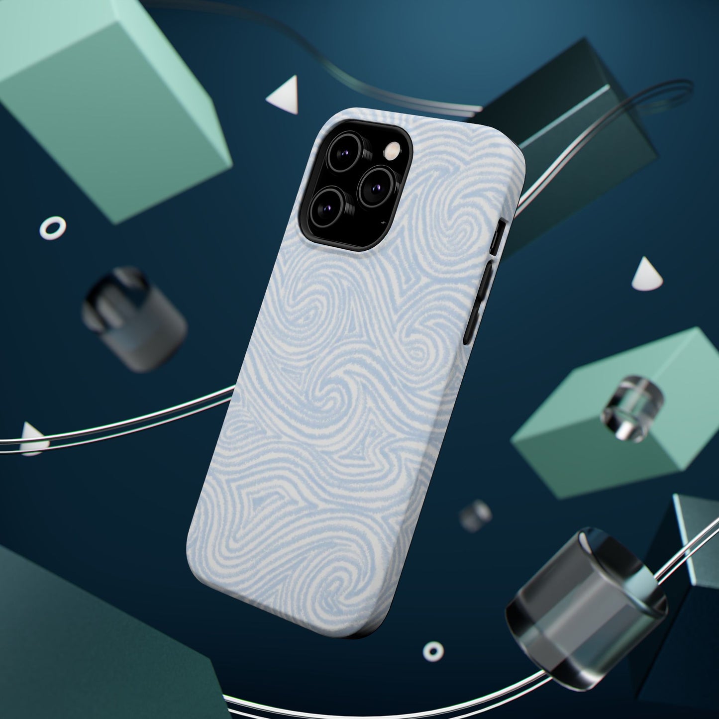 Ocean Water Pattern Phone Case | Magnetic Impact-Resistant Case