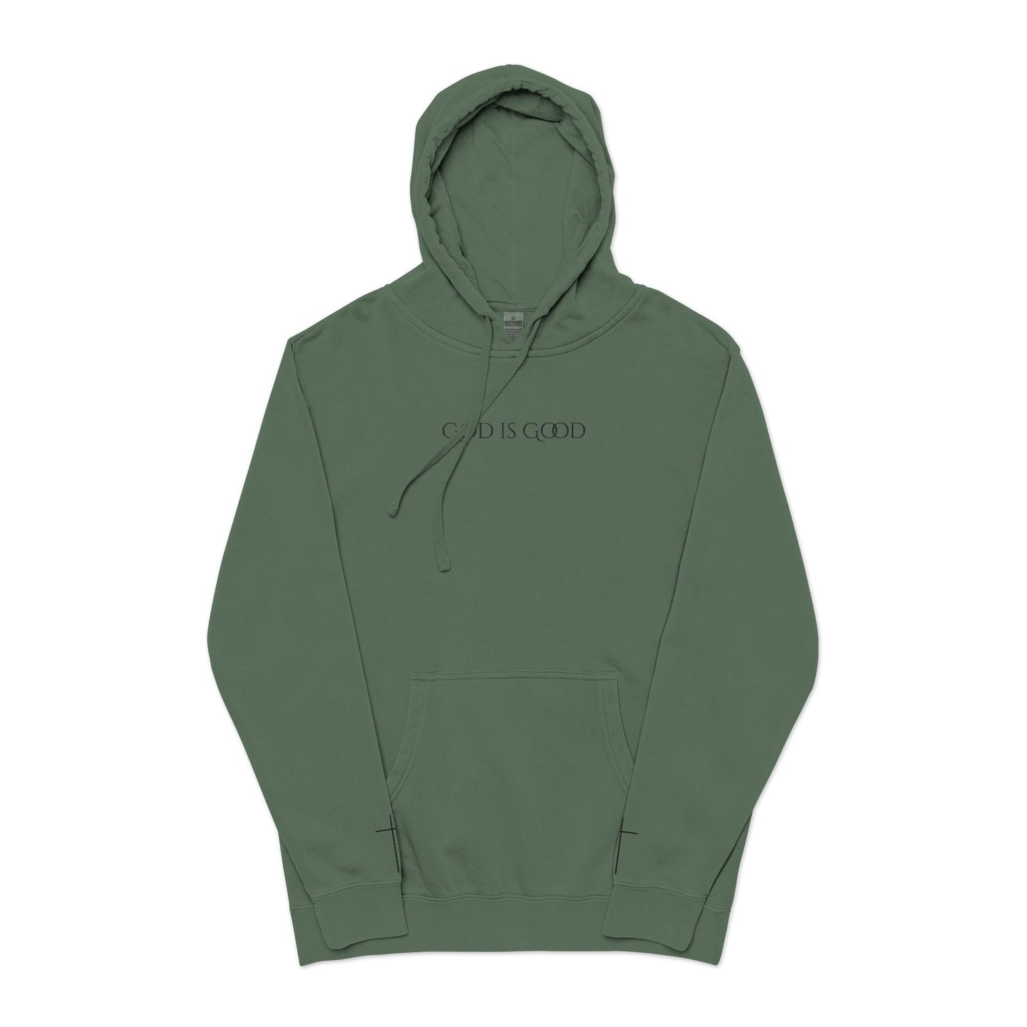 God Is Good embroidered hoodie | Faith Scripture Hoodie