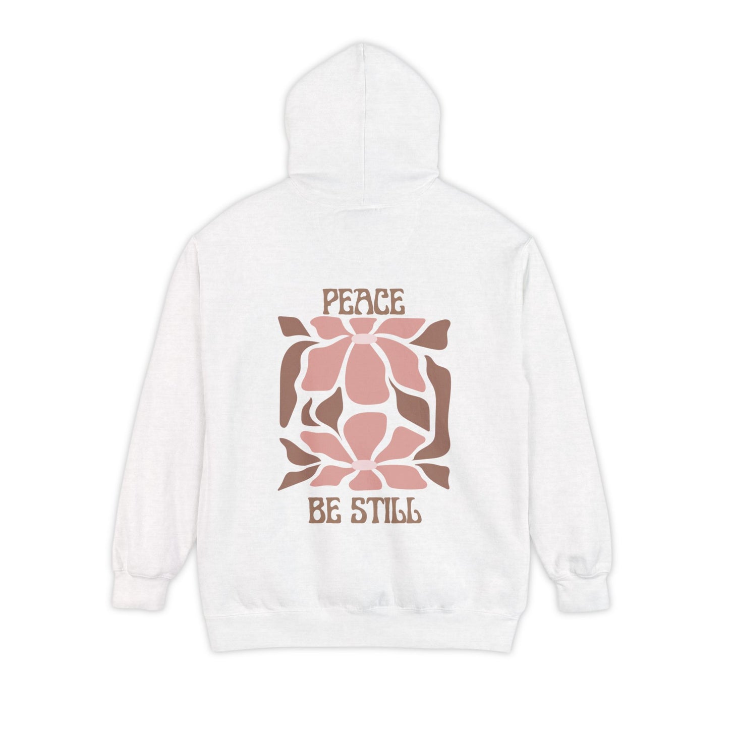 Peace Be Still Christian Hoodie | Faith Prayer Scripture Design