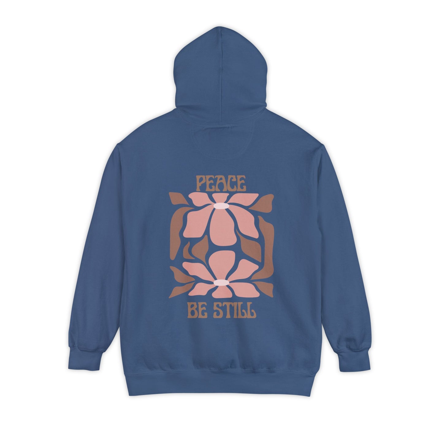 Peace Be Still Christian Hoodie | Faith Prayer Scripture Design