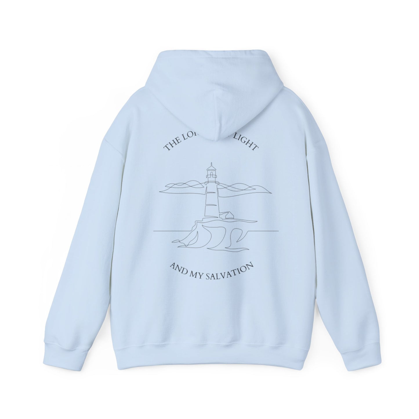 Lighthouse Hoodie - Cozy Sweatshirt for Ocean Lovers, Inspirational Gift for Birthdays, Weddings, Beach Days, or Relaxation