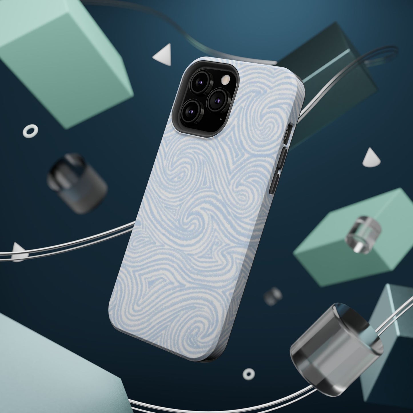 Ocean Water Pattern Phone Case | Magnetic Impact-Resistant Case