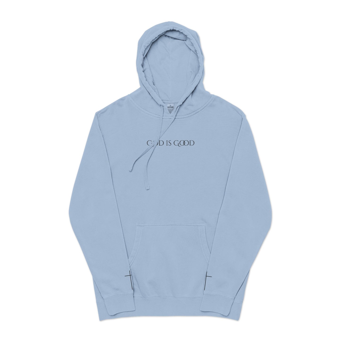 God Is Good embroidered hoodie | Faith Scripture Hoodie