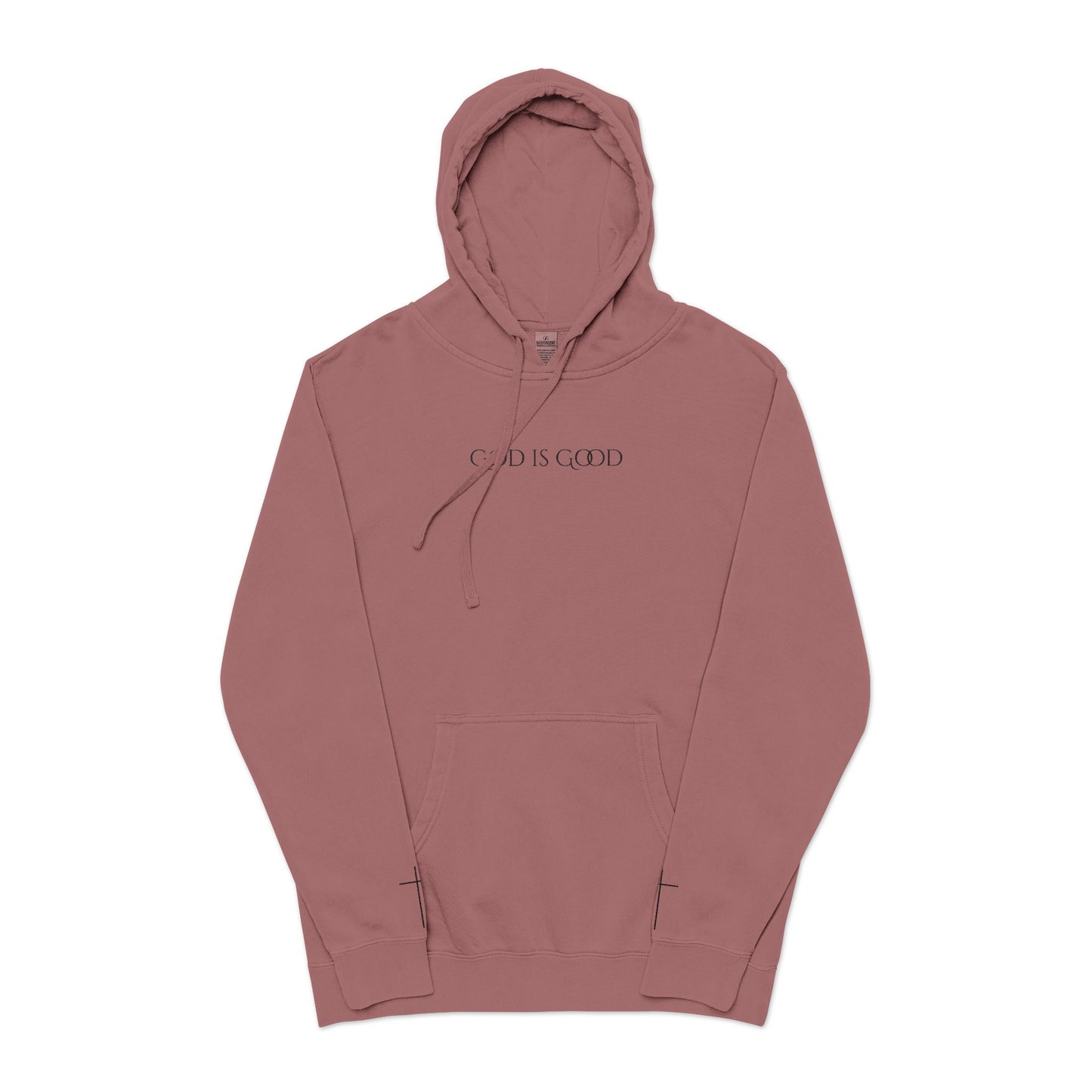 God Is Good embroidered hoodie | Faith Scripture Hoodie