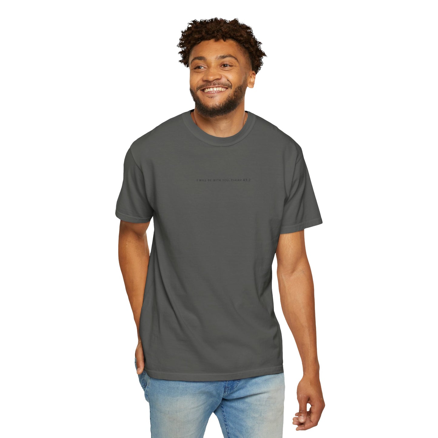 Isaiah 43:2 "I Will Be With You" Vintage T‑Shirt