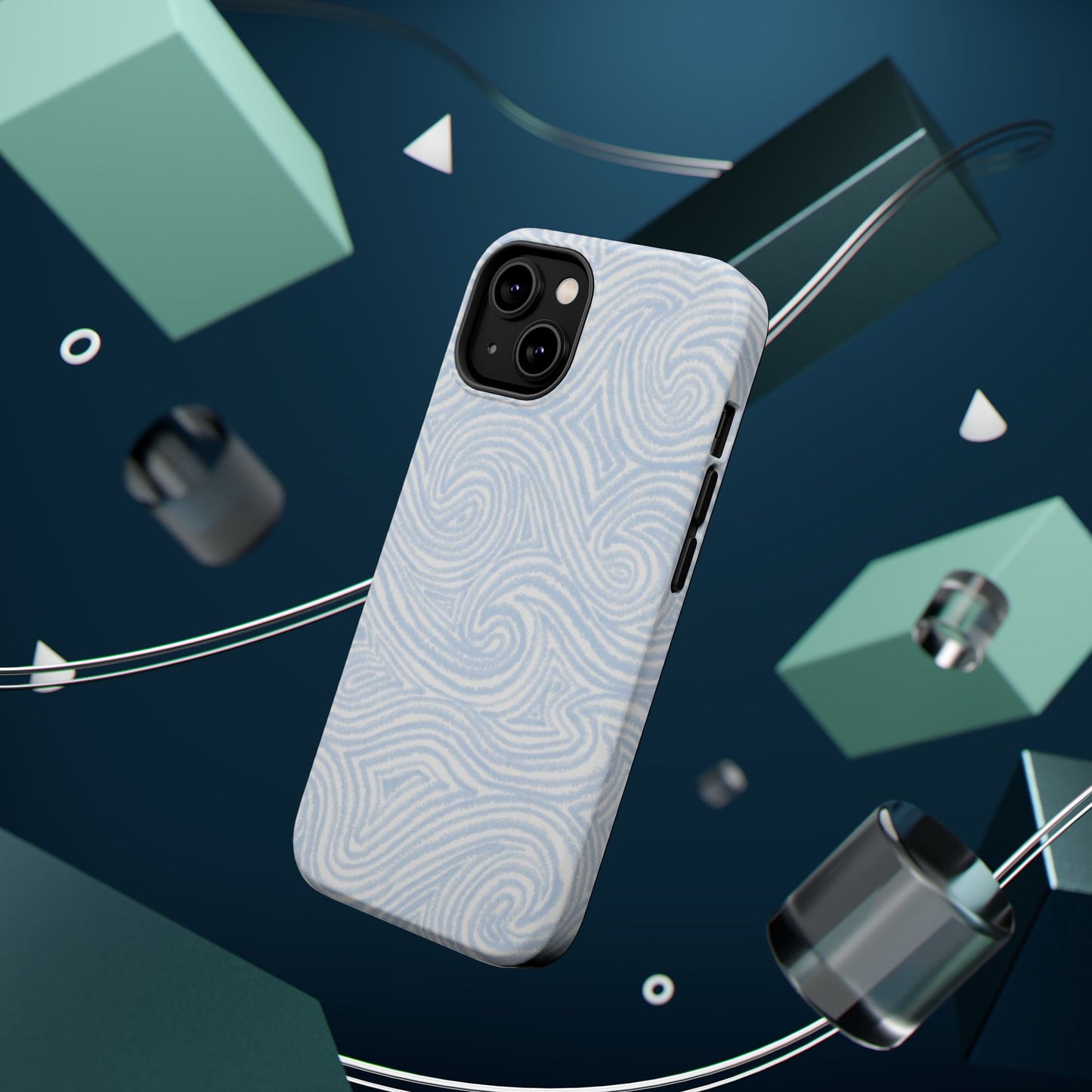 Ocean Water Pattern Phone Case | Magnetic Impact-Resistant Case