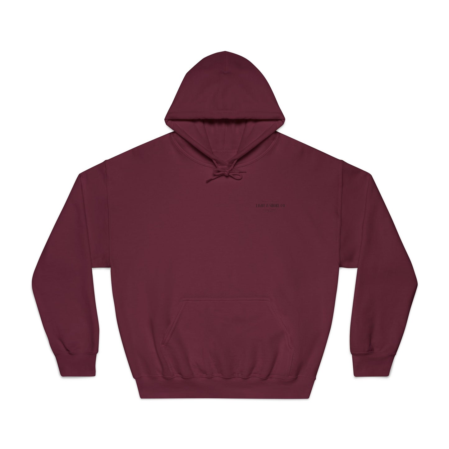 Saved by Grace Hoodie - Minimal Christian Cross Sweatshirt