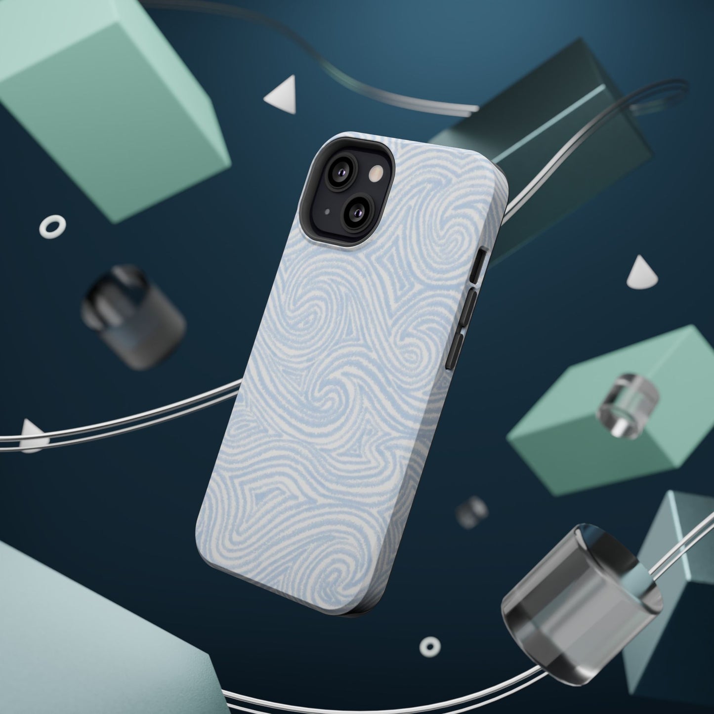 Ocean Water Pattern Phone Case | Magnetic Impact-Resistant Case